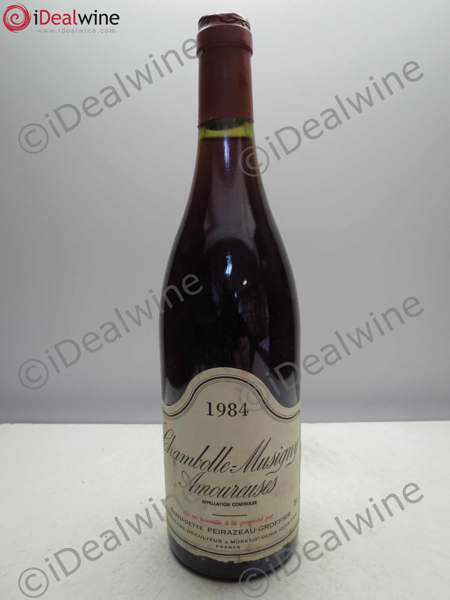 Chambolle-Musigny 1er Cru Peirazeau Groffier 1984 - Posten von 1 Flasche - 0