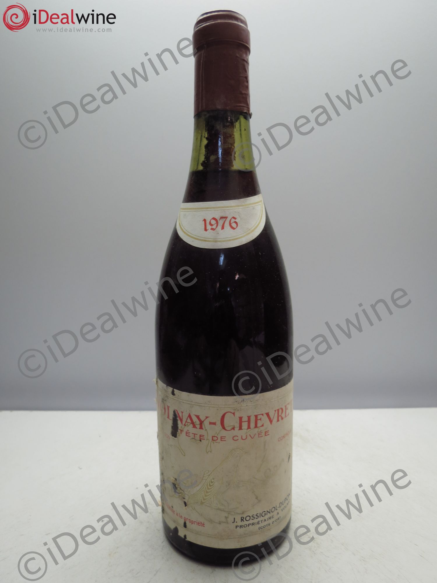 Volnay 1er Cru Tête de Cuvée Rossignol Dupont 1976 - Posten von 1 Flasche - 0