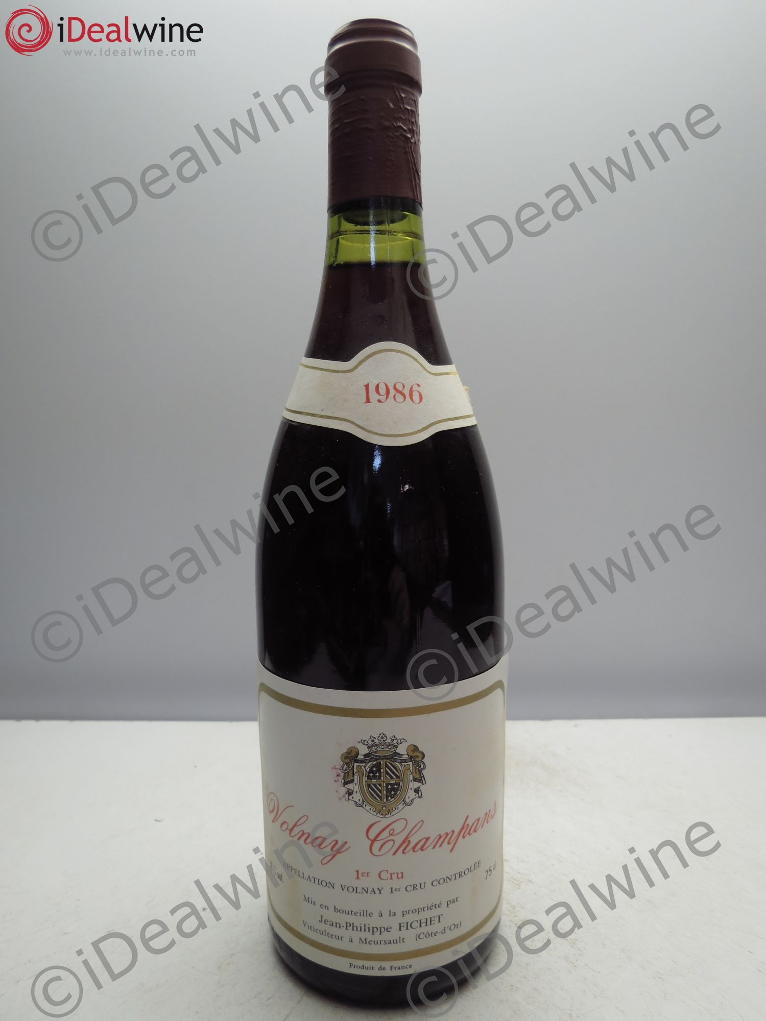 Volnay 1er Cru Fichet 1986 - Lot de 1 bouteille - 0