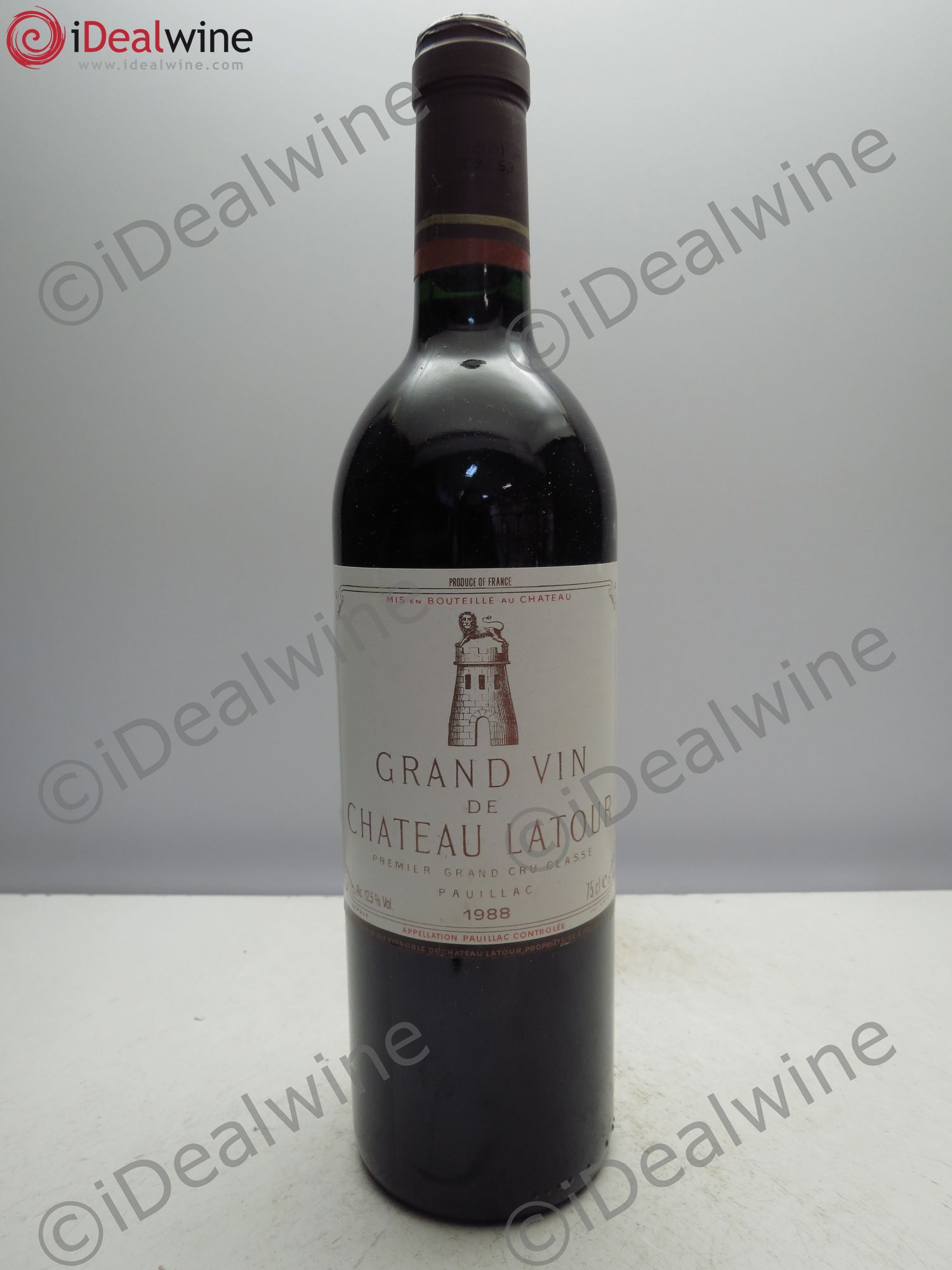 Château Latour 1er Grand Cru Classé 1988 - Lot de 1 bouteille - 0
