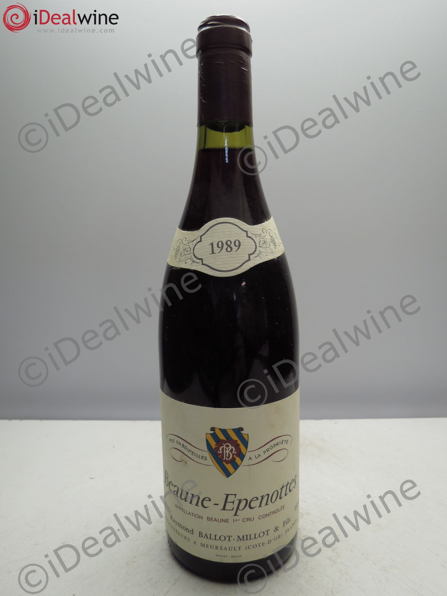 Beaune 1er Cru Ballot Millot 1989 - Posten von 1 Flasche - 0
