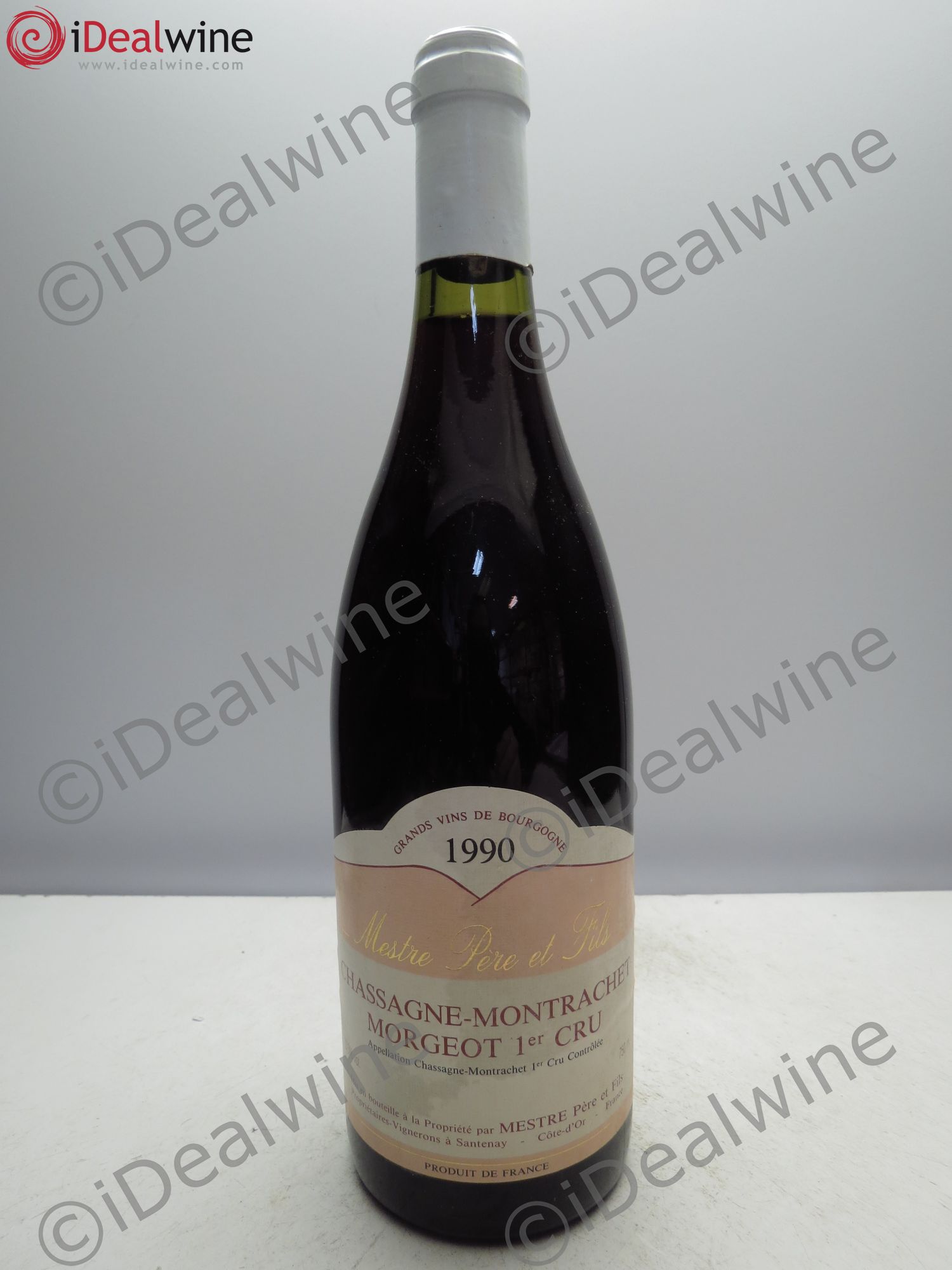 Chassagne-Montrachet Morgeot Mestre 1990 - Posten von 1 Flasche - 0
