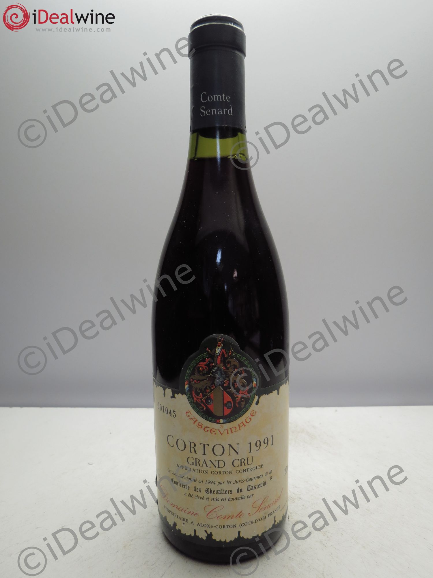 Corton Grand Cru Tastevine 1991 - Lot de 1 bouteille - 0