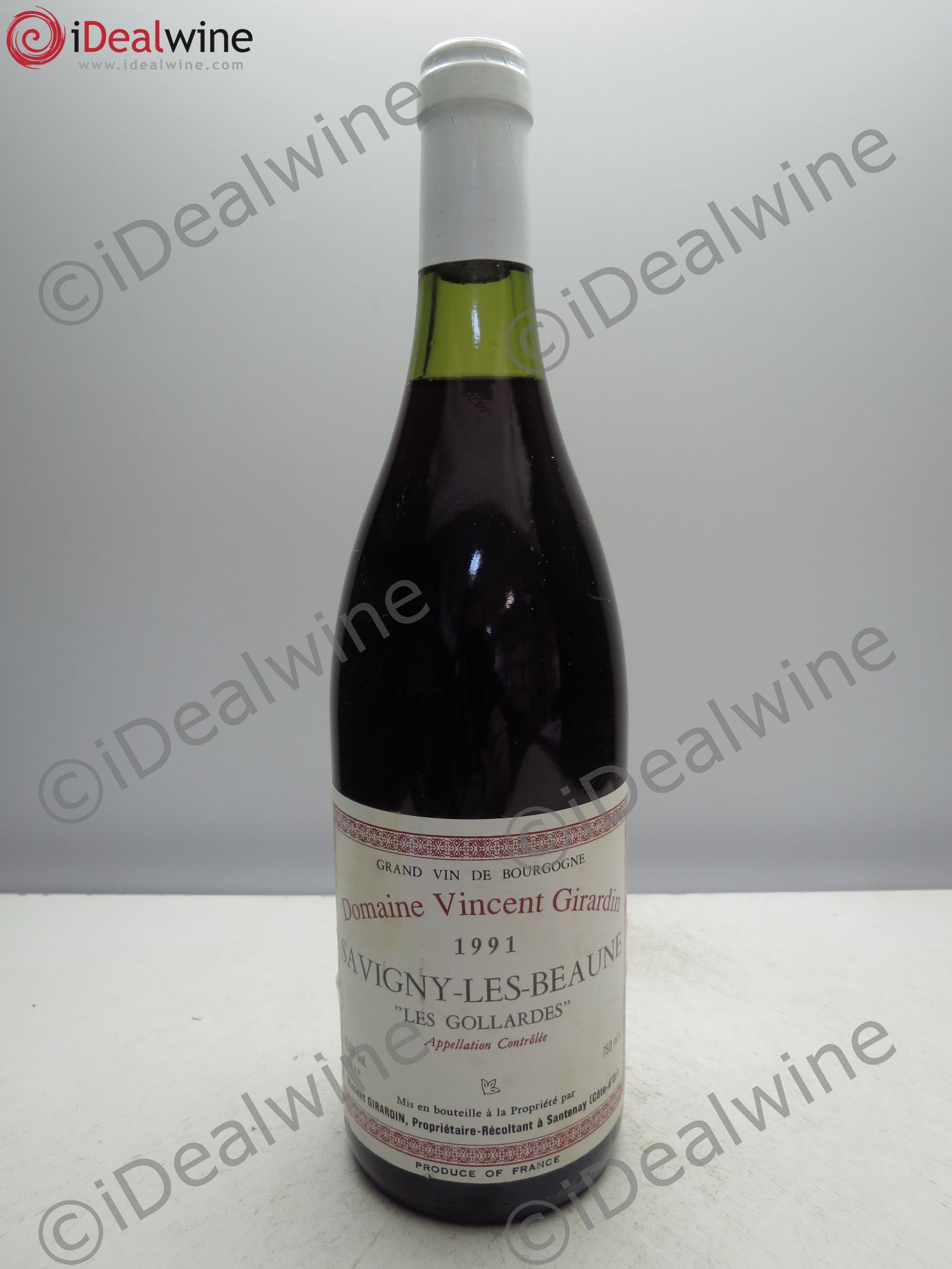 Savigny-lès-Beaune les Gollardes Girardin 1991 - Posten von 1 Flasche - 0