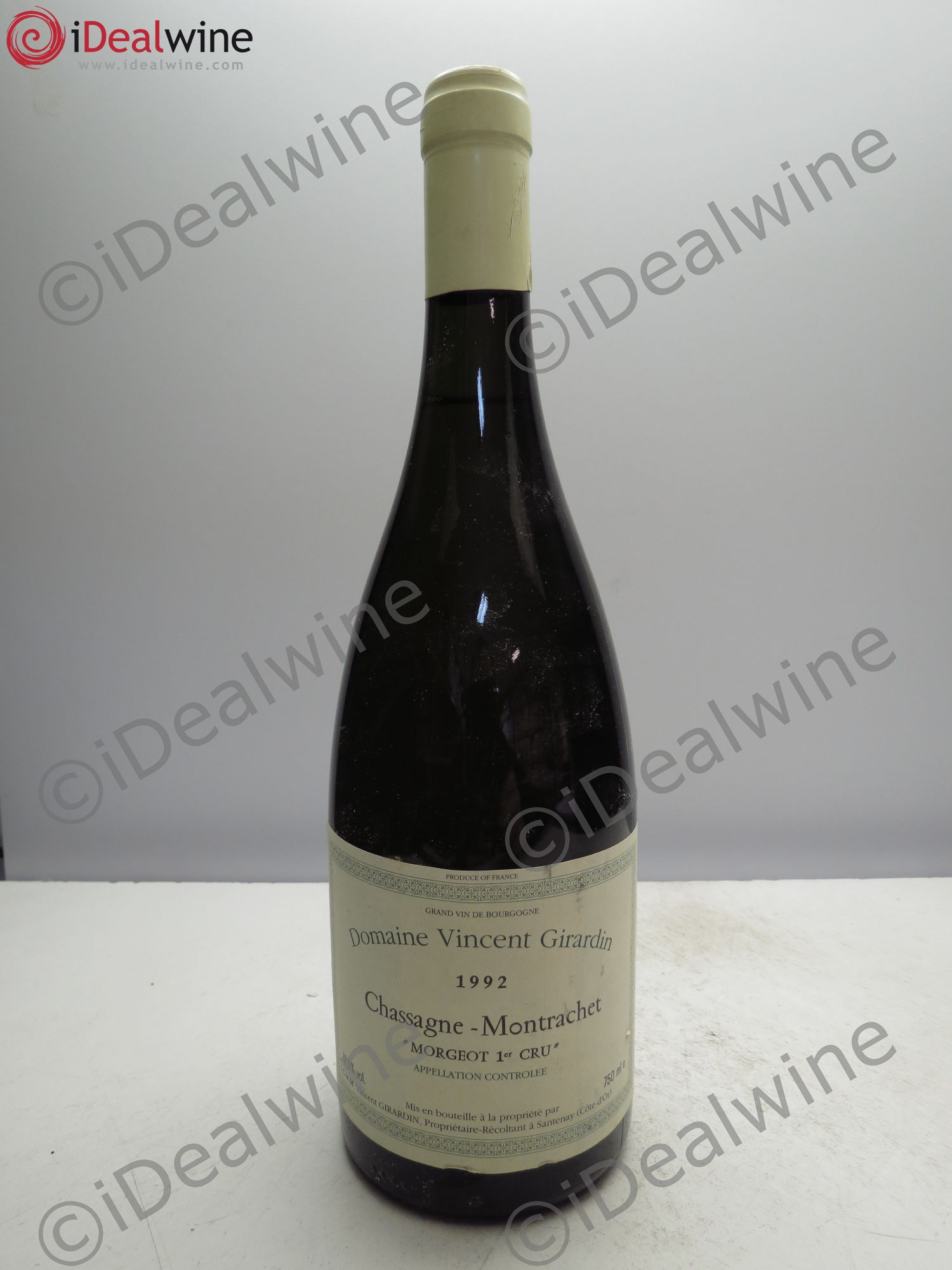 Chassagne-Montrachet 1er Cru (sans prix de réserve / no reserve) 1992 - Posten von 1 Flasche - 0
