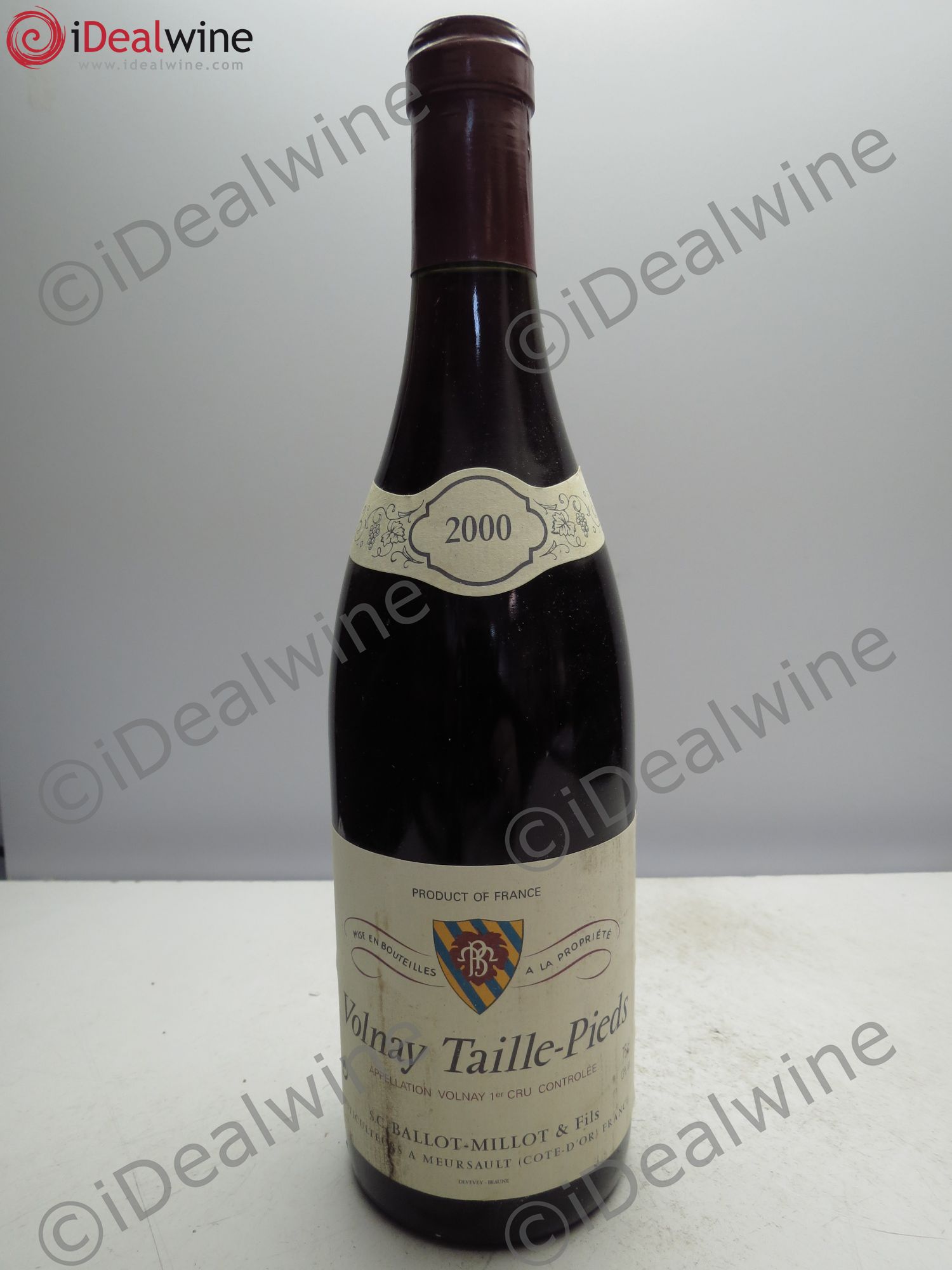 Volnay 1er Cru Ballot Millot 2000 - Lot de 1 bouteille - 0