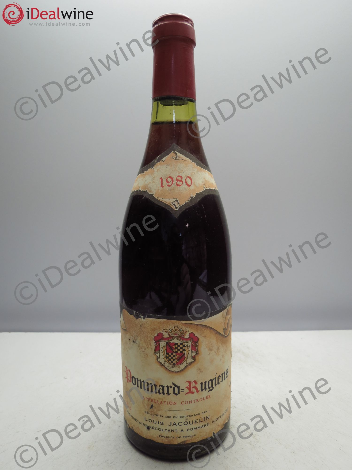 Pommard 1er Cru Jacquelin 1980 - Lot de 1 bouteille - 0