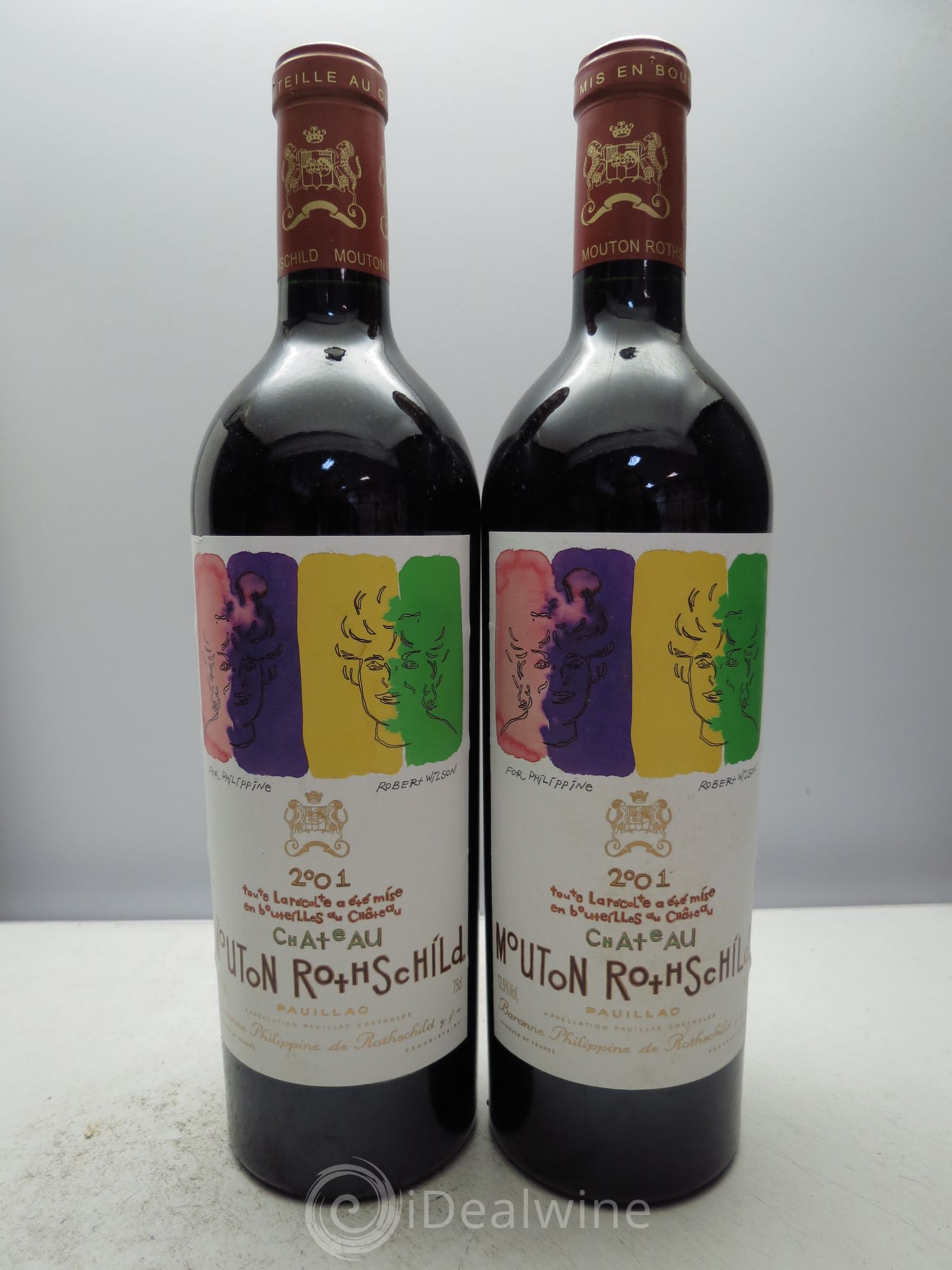 Château Mouton Rothschild 1er Grand Cru Classé 2001 - Lot de 6 bouteilles - 3