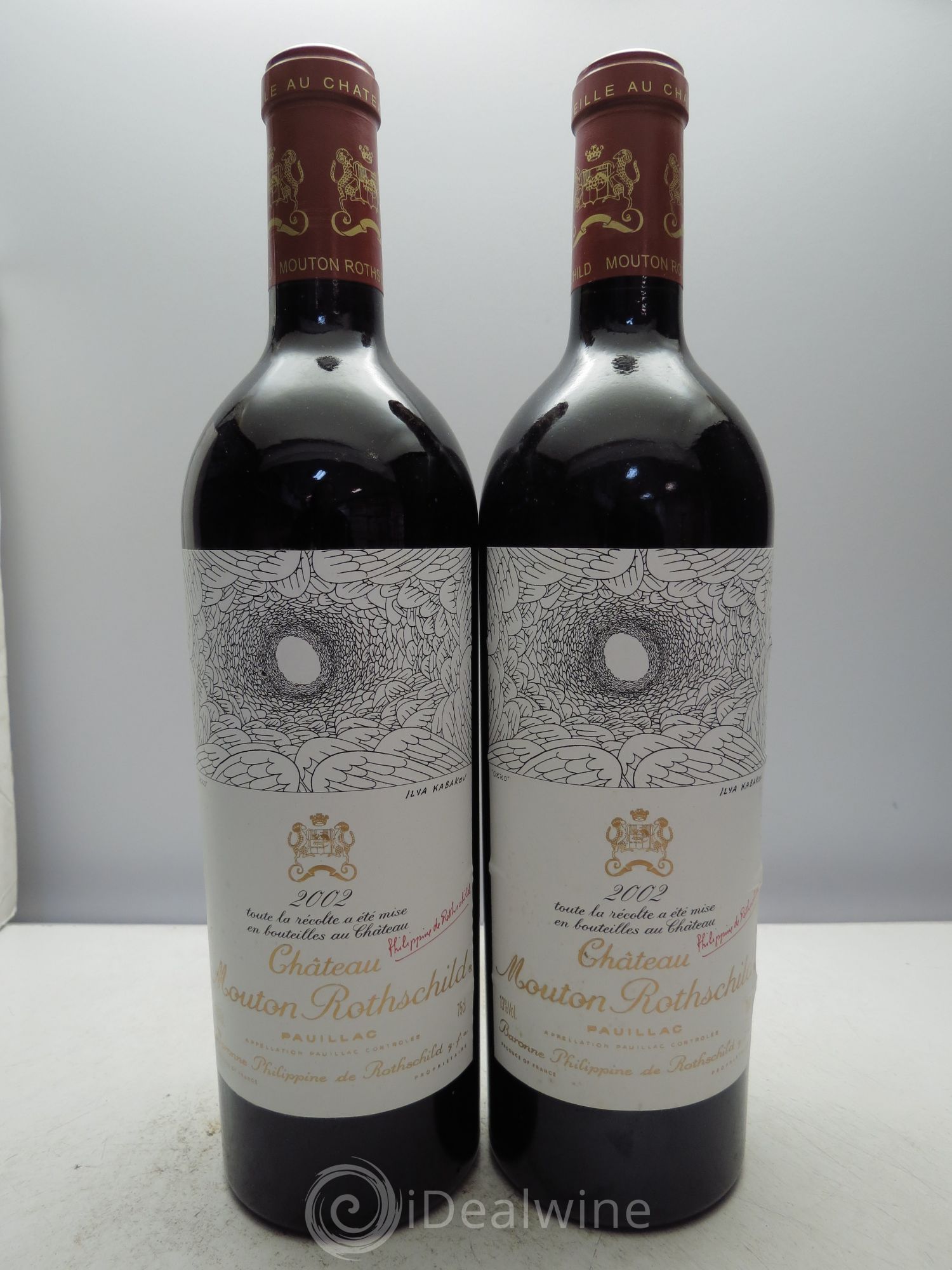 Château Mouton Rothschild 1er Grand Cru Classé 2002 - Lot de 6 bouteilles - 3