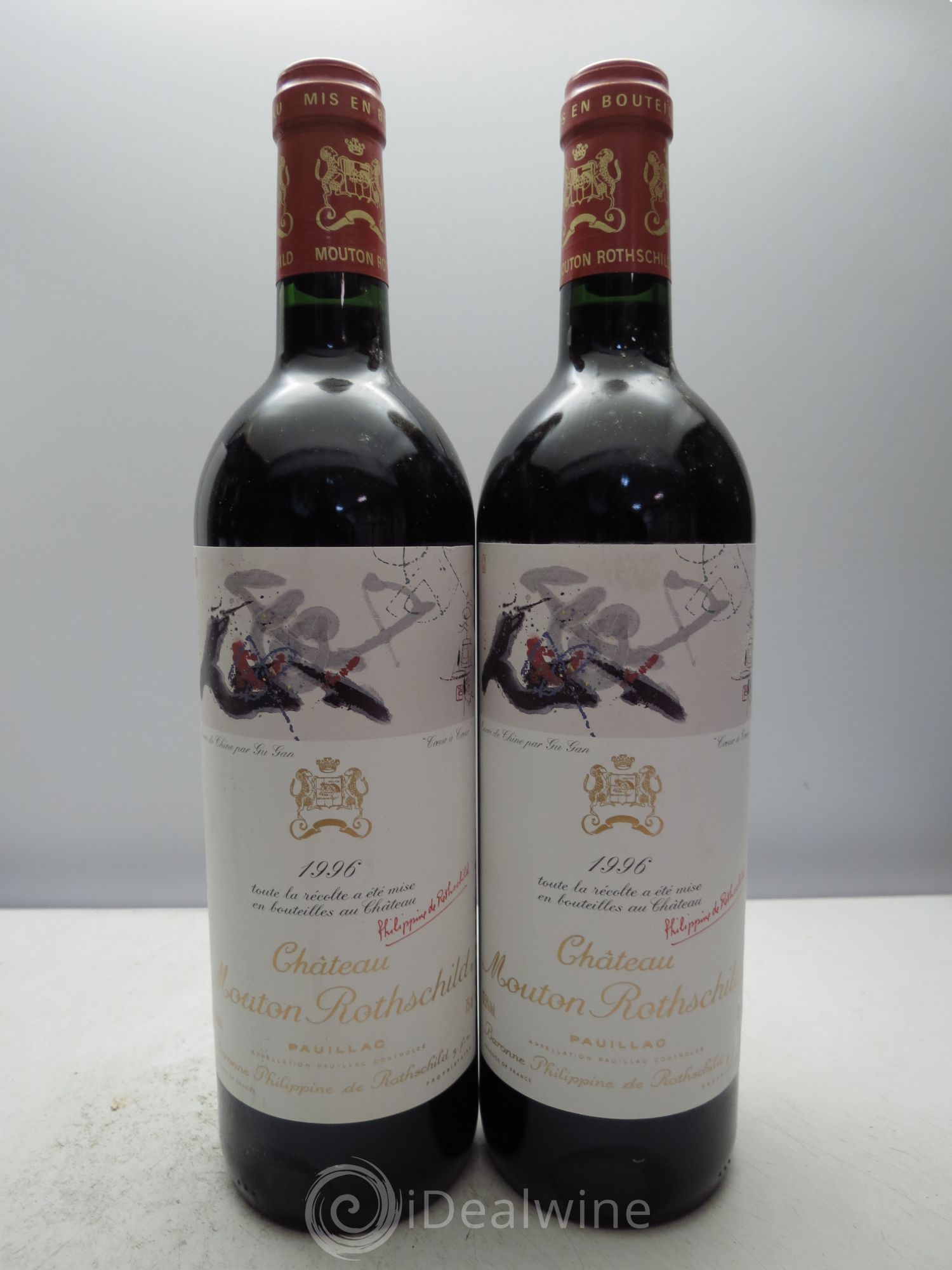Château Mouton Rothschild 1er Grand Cru Classé 1996 - Lot de 6 bouteilles - 2