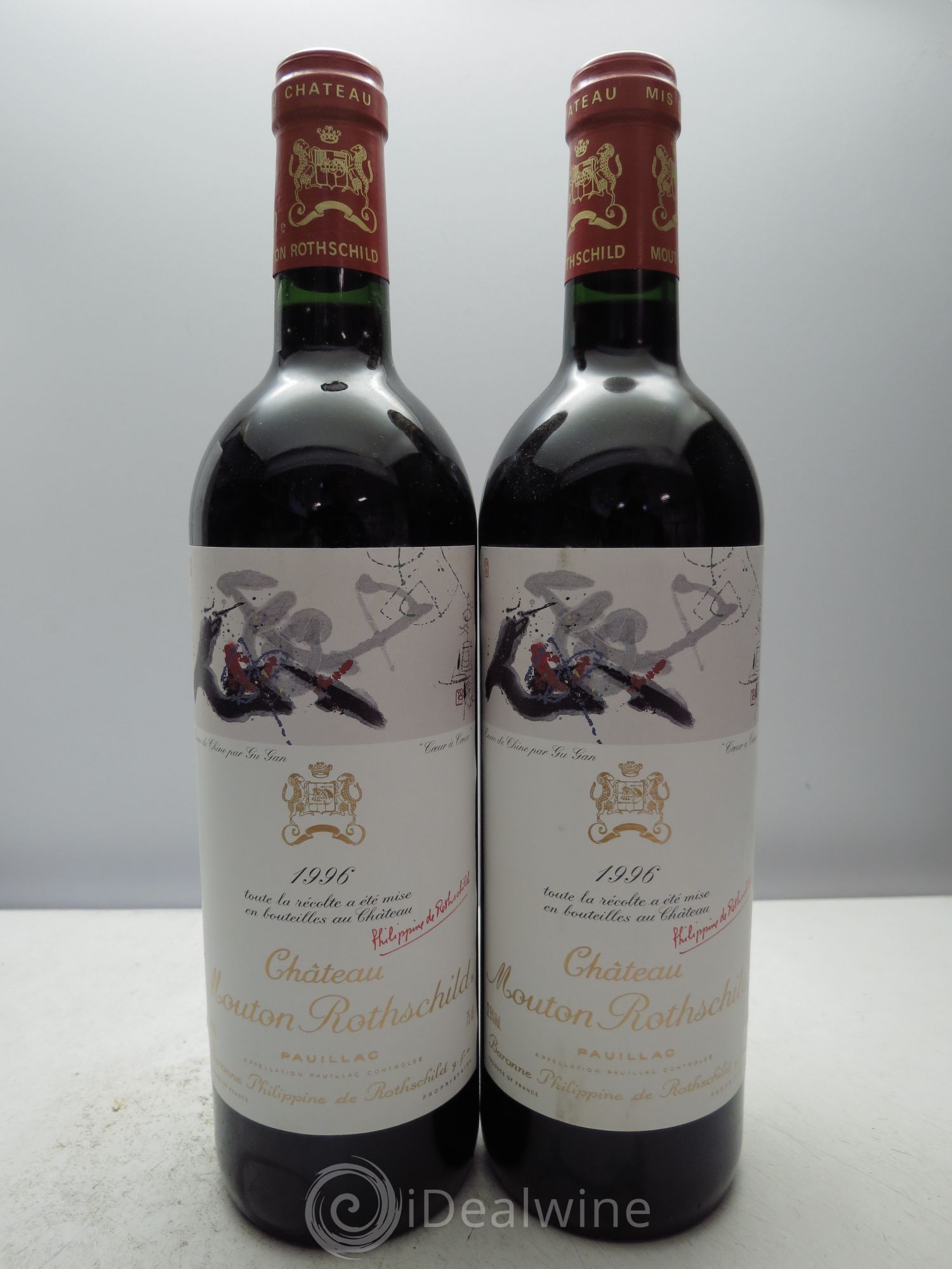 Château Mouton Rothschild 1er Grand Cru Classé 1996 - Lot de 6 bouteilles - 3