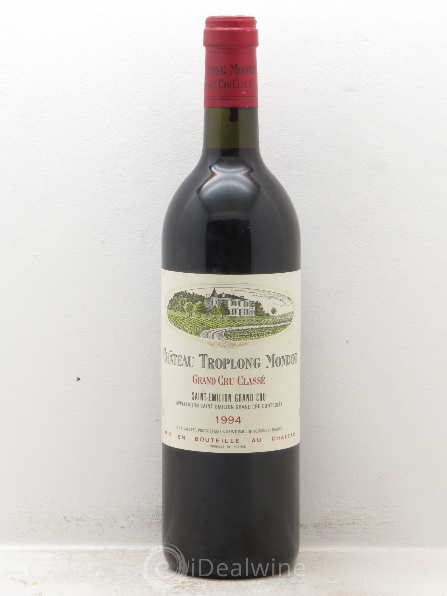 Château Troplong Mondot 1er Grand Cru Classé B 1994 - Lot de 1 bouteille - 0