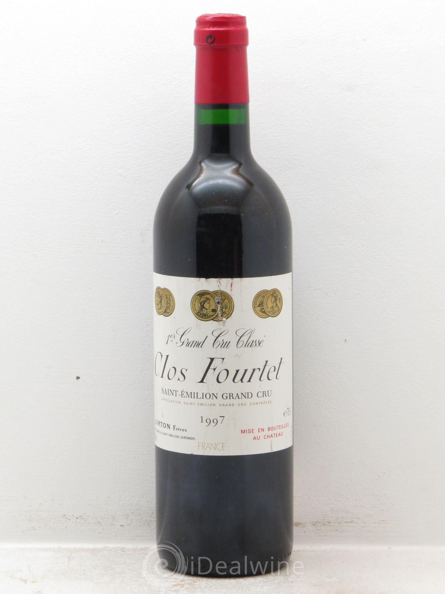 Clos Fourtet 1er Grand Cru Classé B 1997 - Lot de 1 bouteille - 0