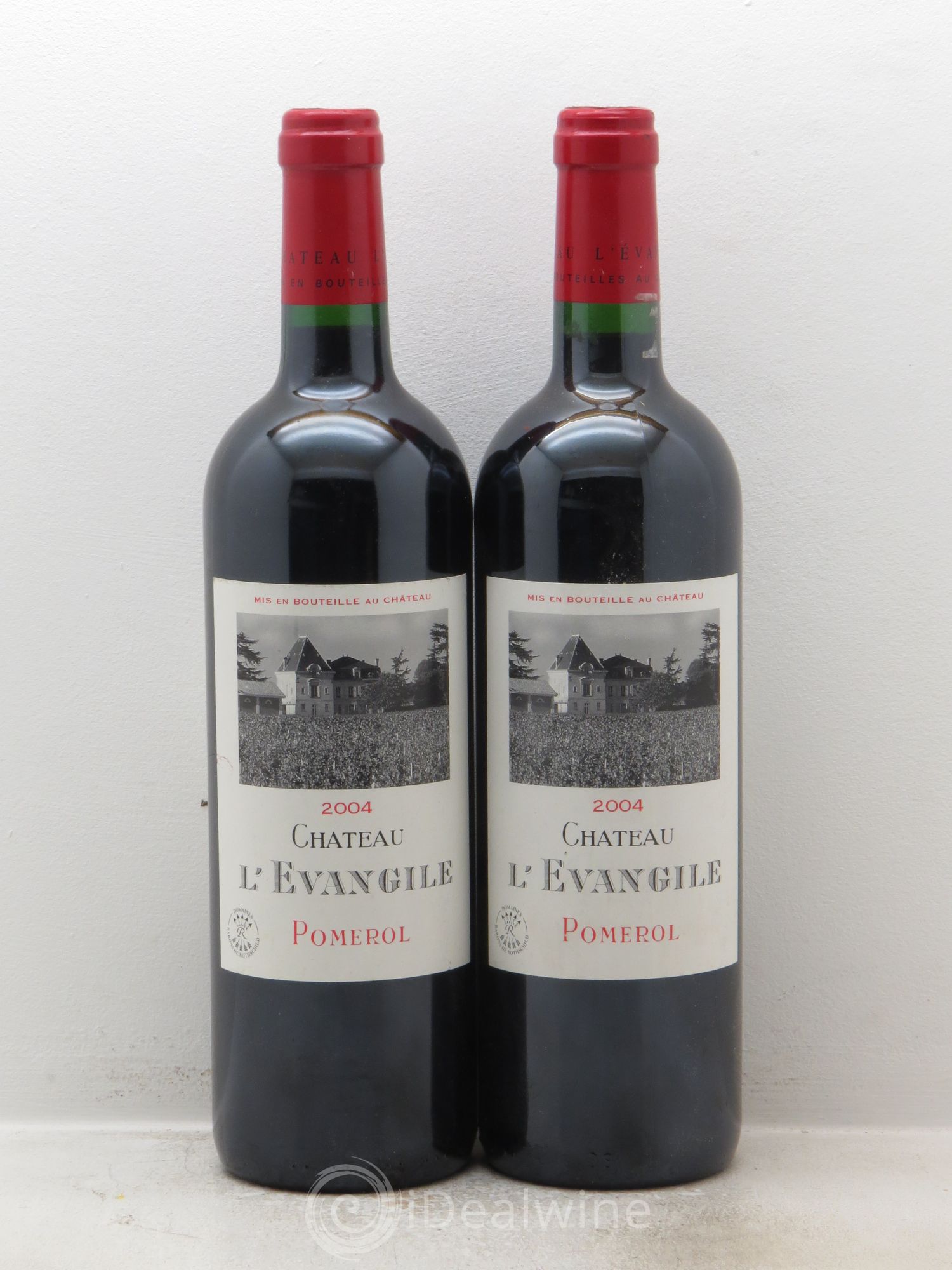 Château l' Évangile 2004 - Lot de 2 bouteilles - 0