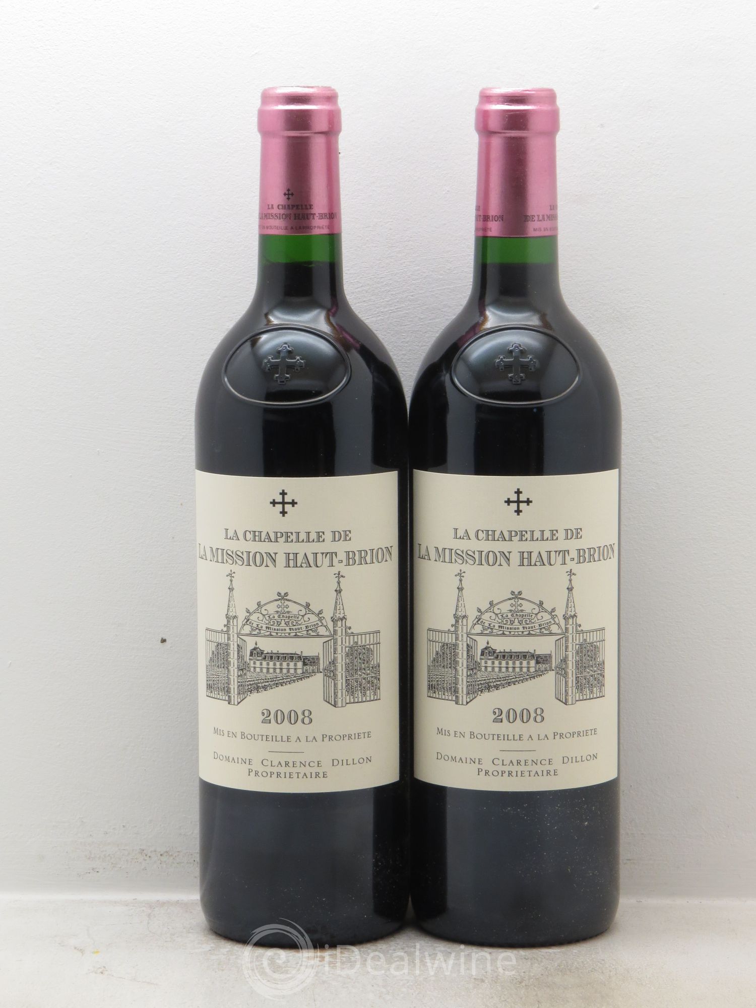 La Chapelle de La Mission Haut-Brion Second Vin 2008 - Lot de 2 bouteilles - 0
