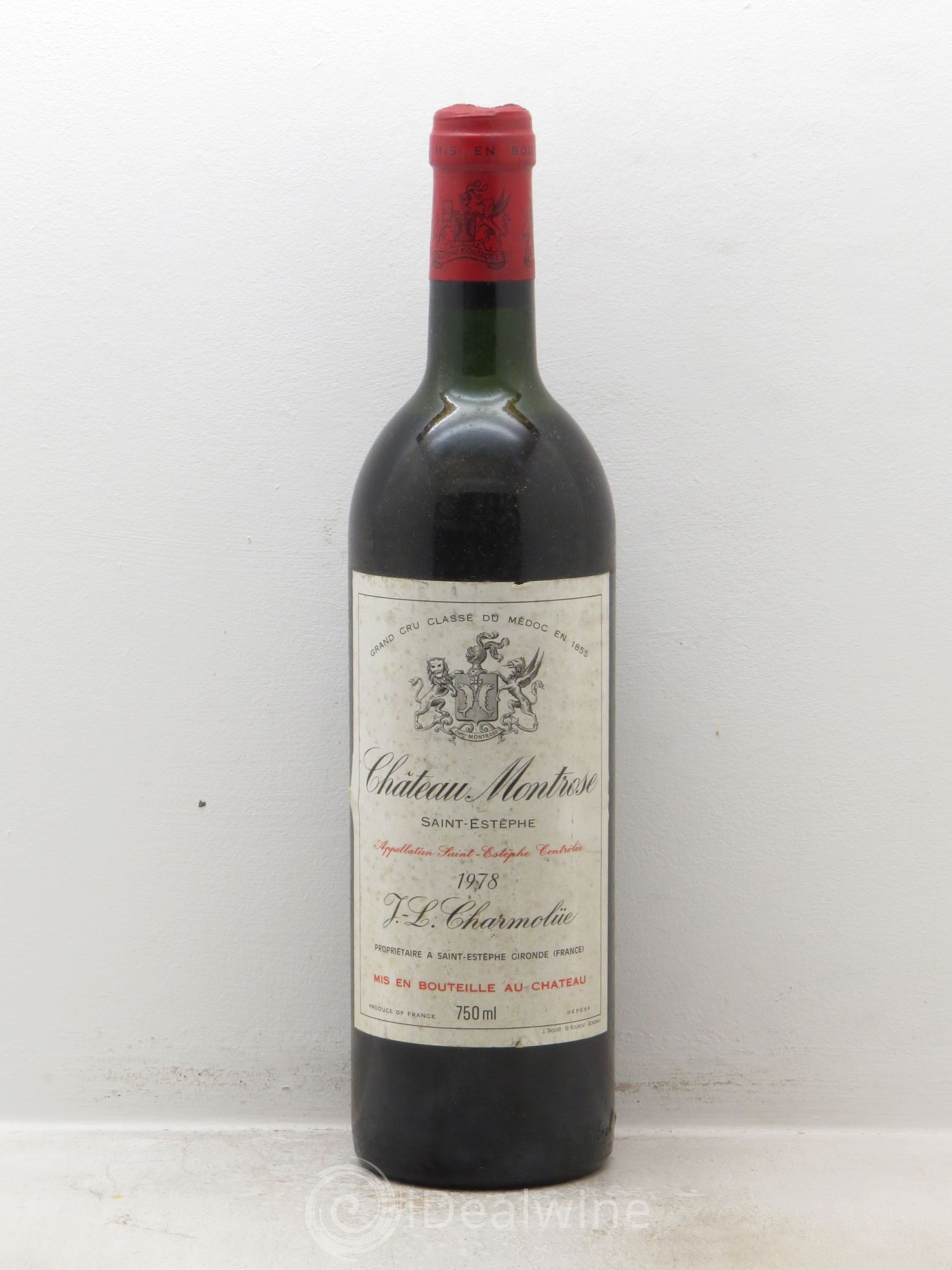 Château Montrose 2ème Grand Cru Classé 1978 - Lot de 1 bouteille - 0