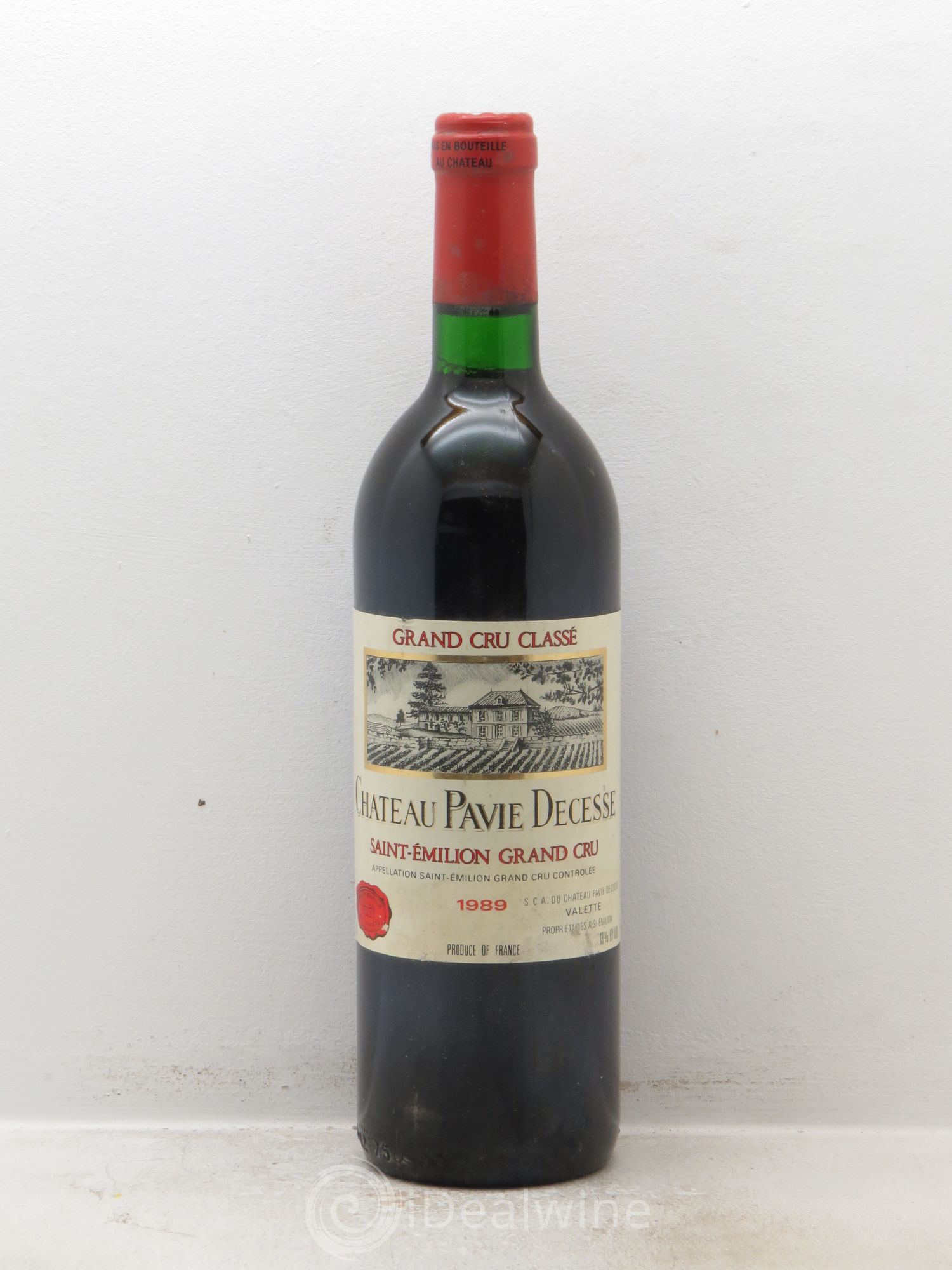 Château Pavie Decesse Grand Cru Classé 1989 - Lot de 6 bouteilles - 0