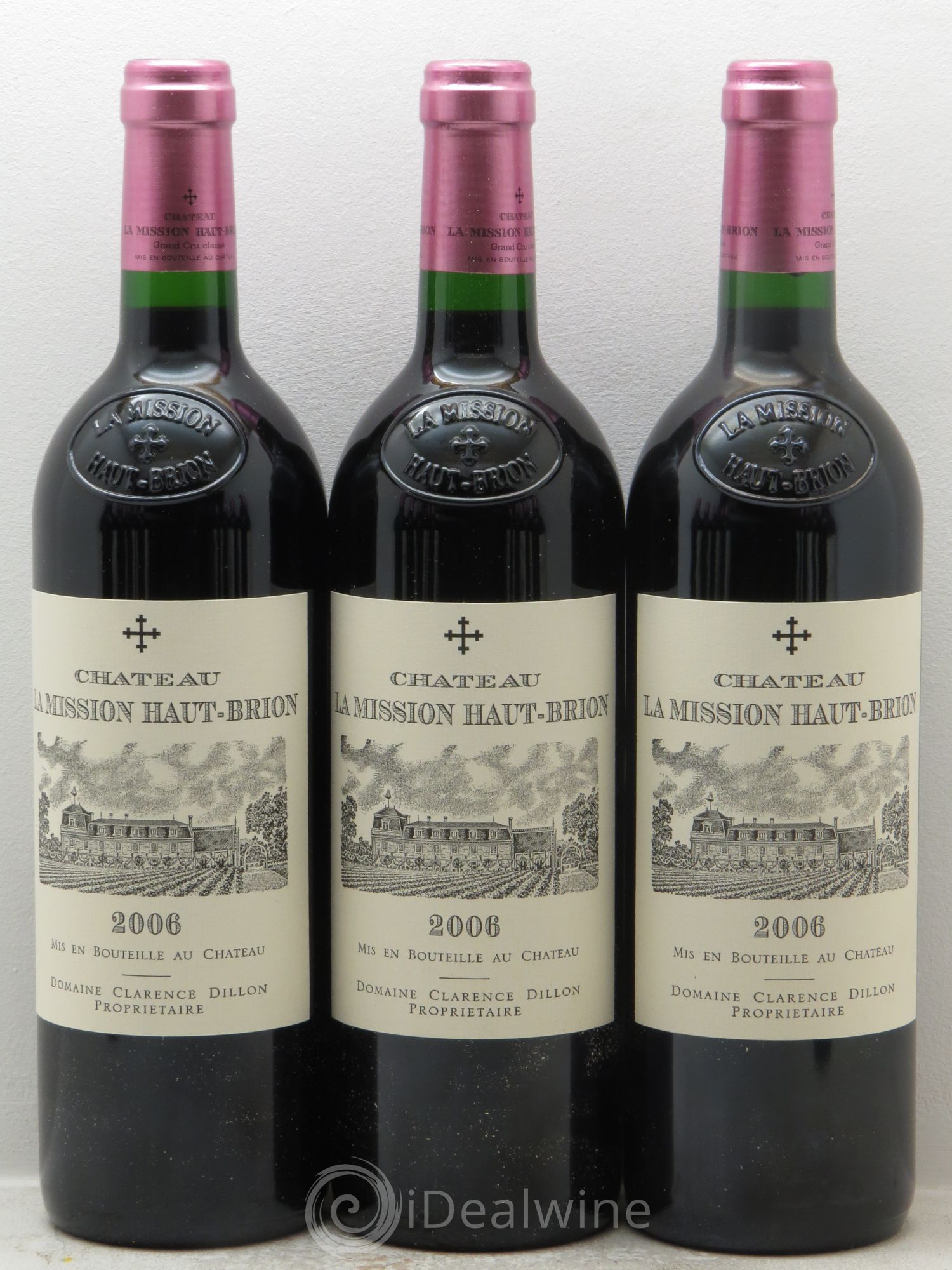 Château la Mission Haut-Brion Cru Classé de Graves 2006 - Lot de 12 bouteilles - 1