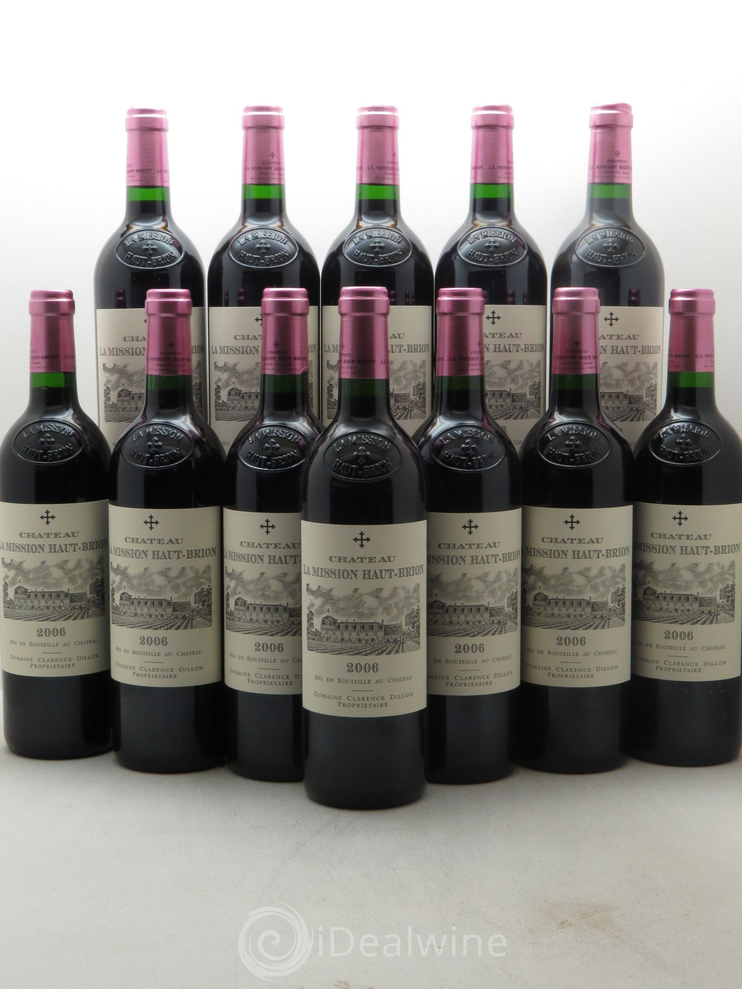 Château la Mission Haut-Brion Cru Classé de Graves 2006 - Lot de 12 bouteilles - 0