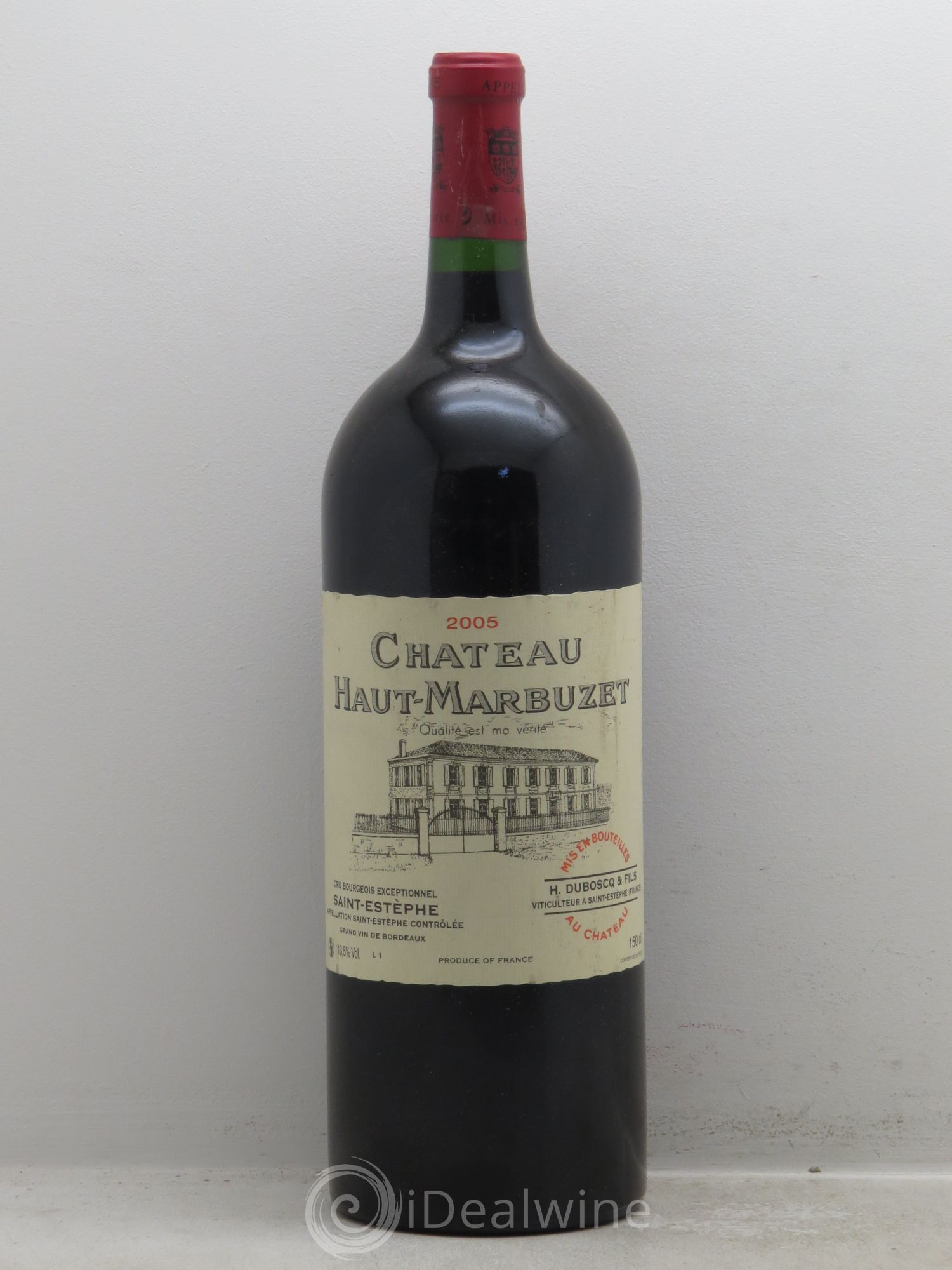 Château Haut Marbuzet 2005 - Lot de 1 magnum - 0