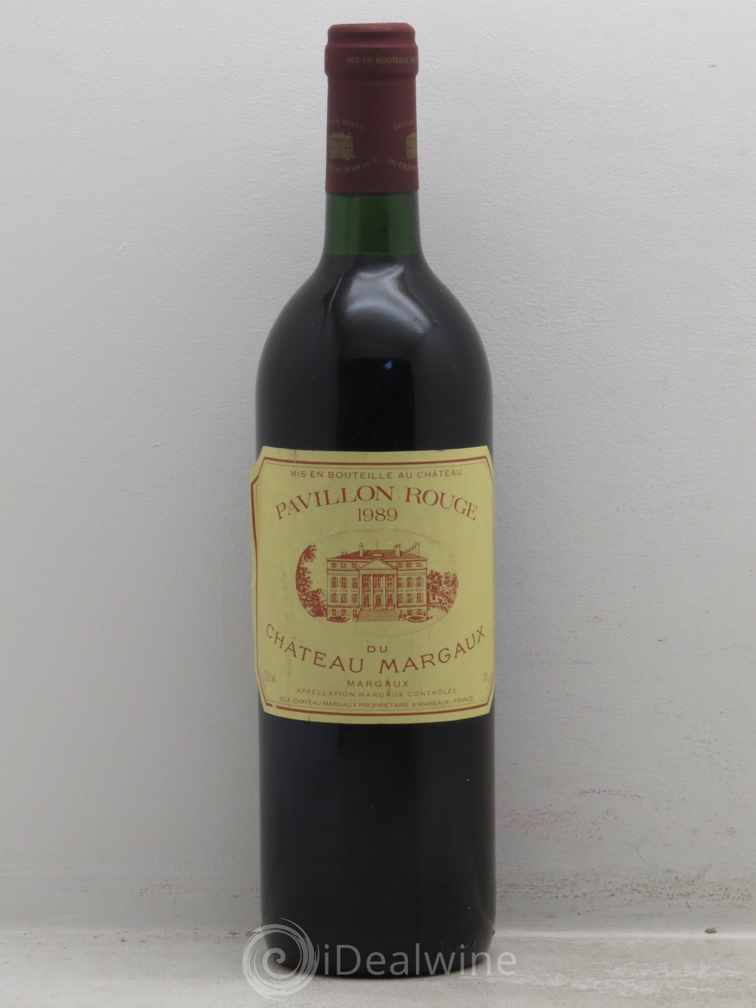 Pavillon Rouge du Château Margaux Second Vin 1989 - Lot de 1 bouteille - 0