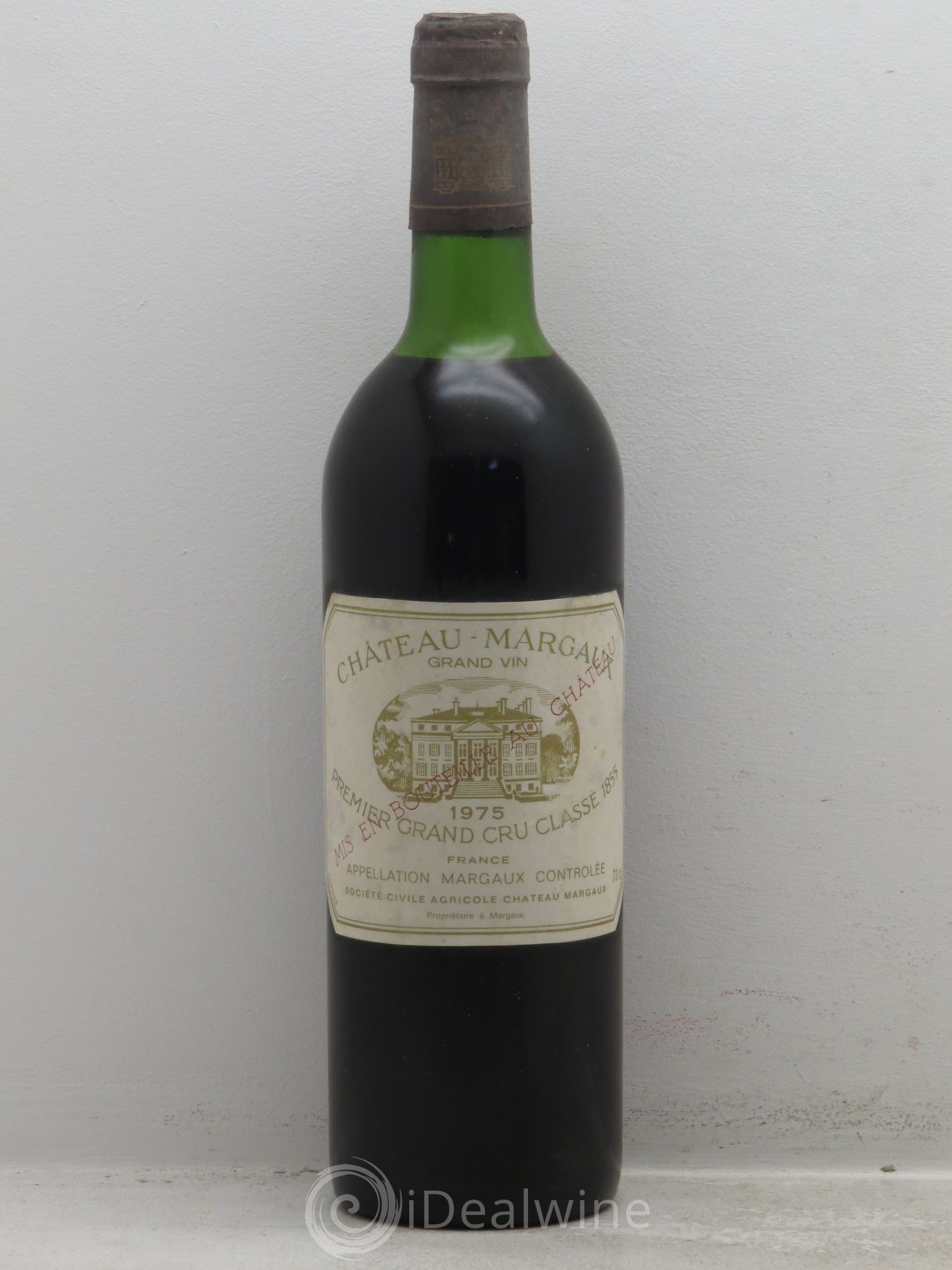 Château Margaux 1er Grand Cru Classé 1975 - Lot de 1 bouteille - 0