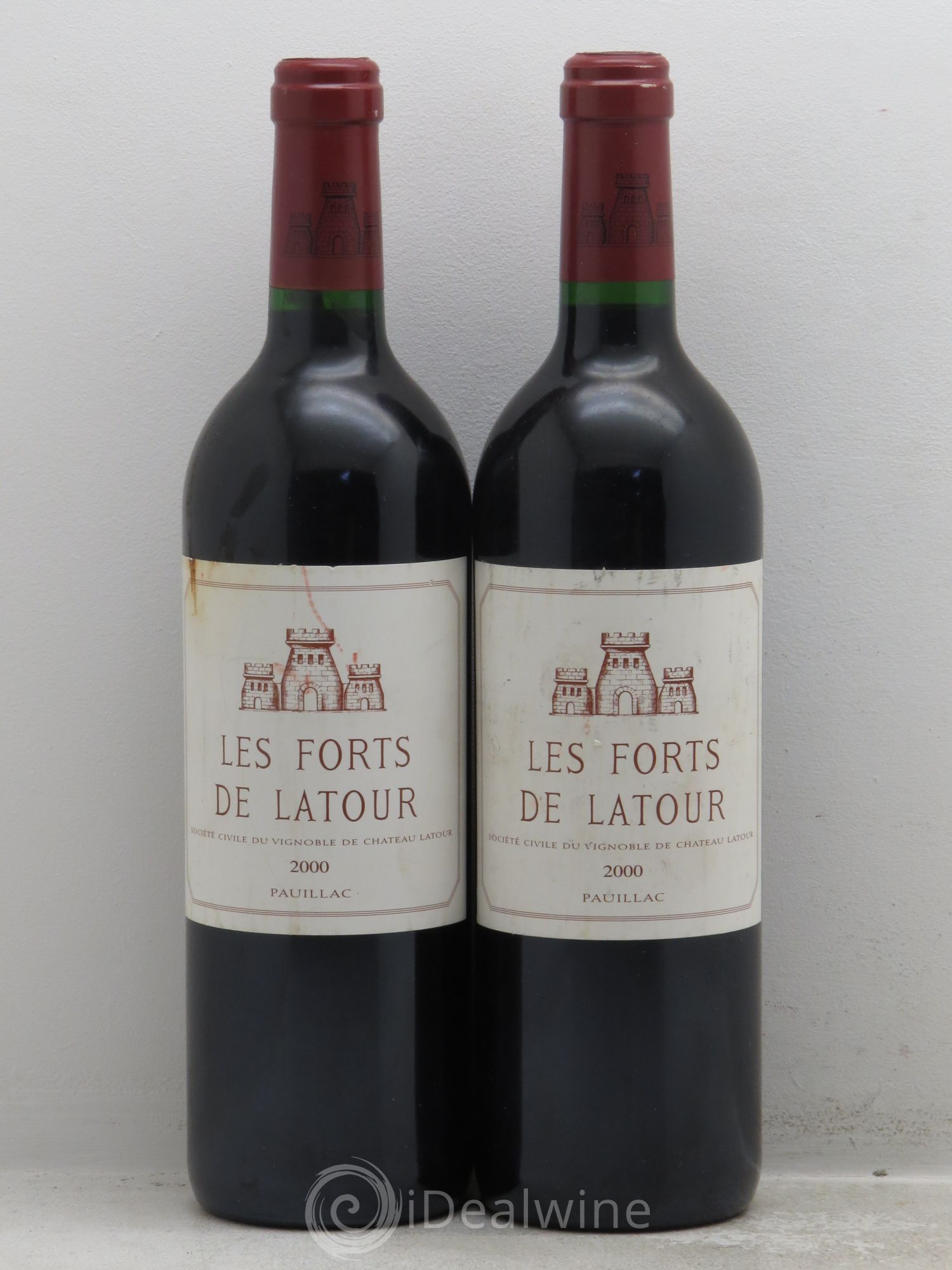 Les Forts de Latour Second Vin 2000 - Lot de 2 bouteilles - 0