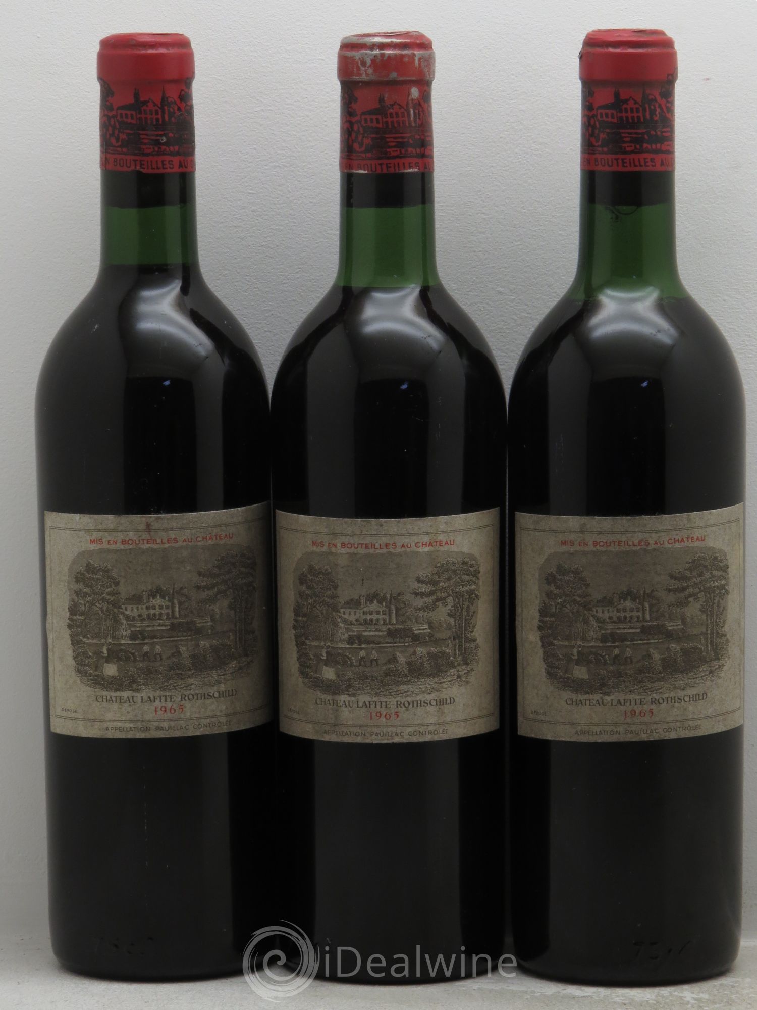 Château Lafite Rothschild 1er Grand Cru Classé 1965 - Lot de 6 bouteilles - 2