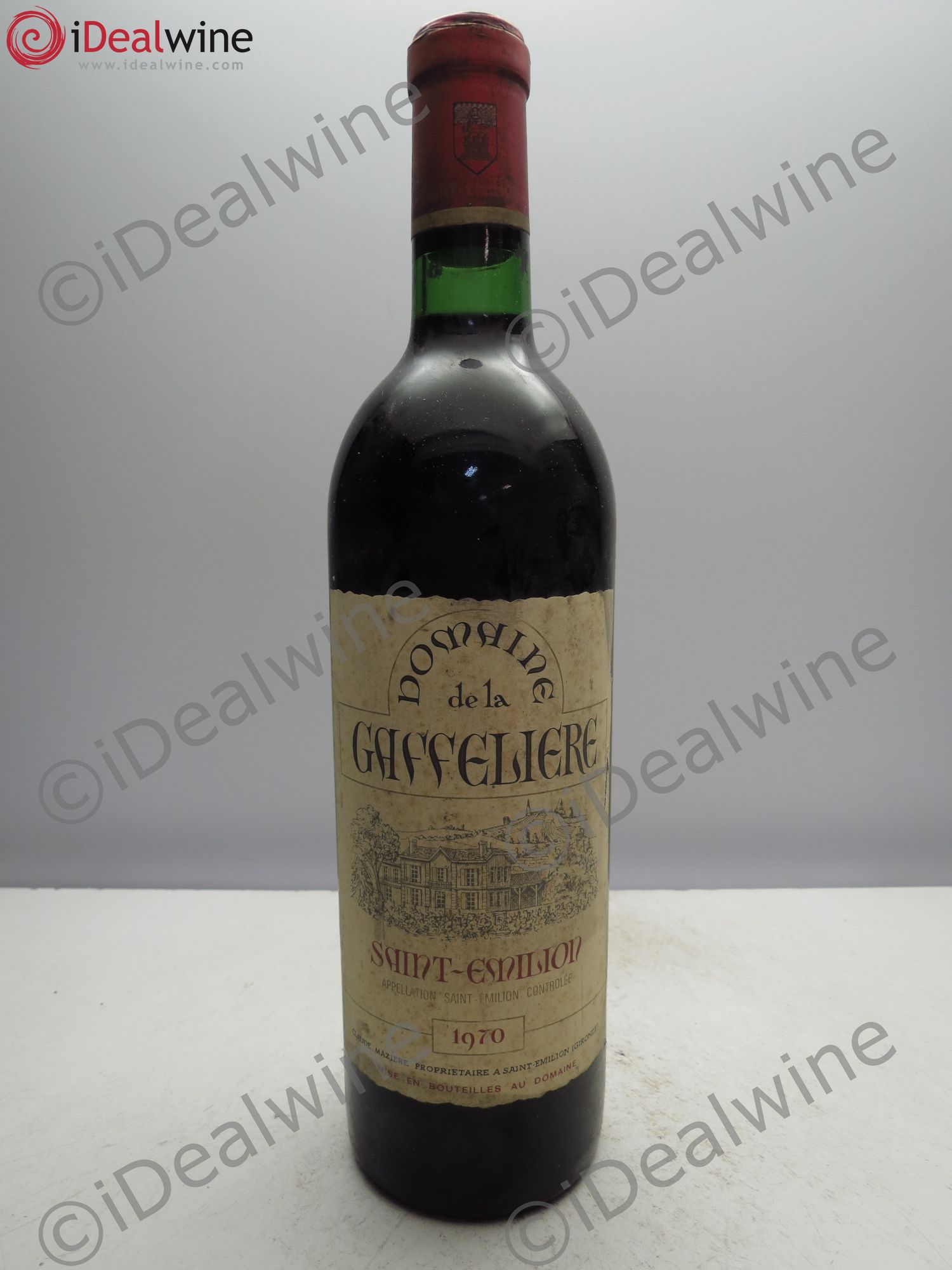 Château la Gaffelière 1er Grand Cru Classé B 1970 - Lot de 1 bouteille - 0