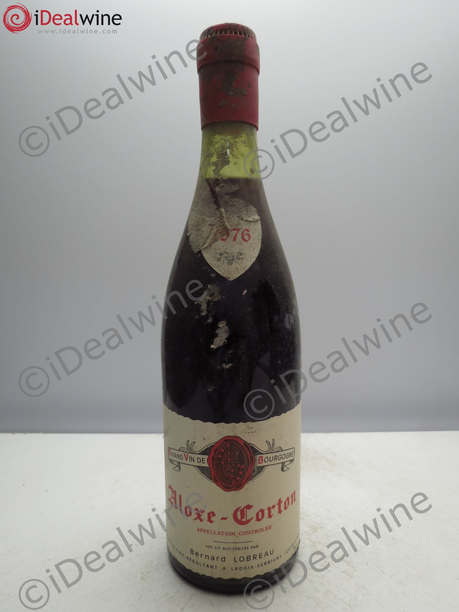 Aloxe-Corton Lobreau (Trace papier soie) 1976 - Posten von 1 Flasche - 0