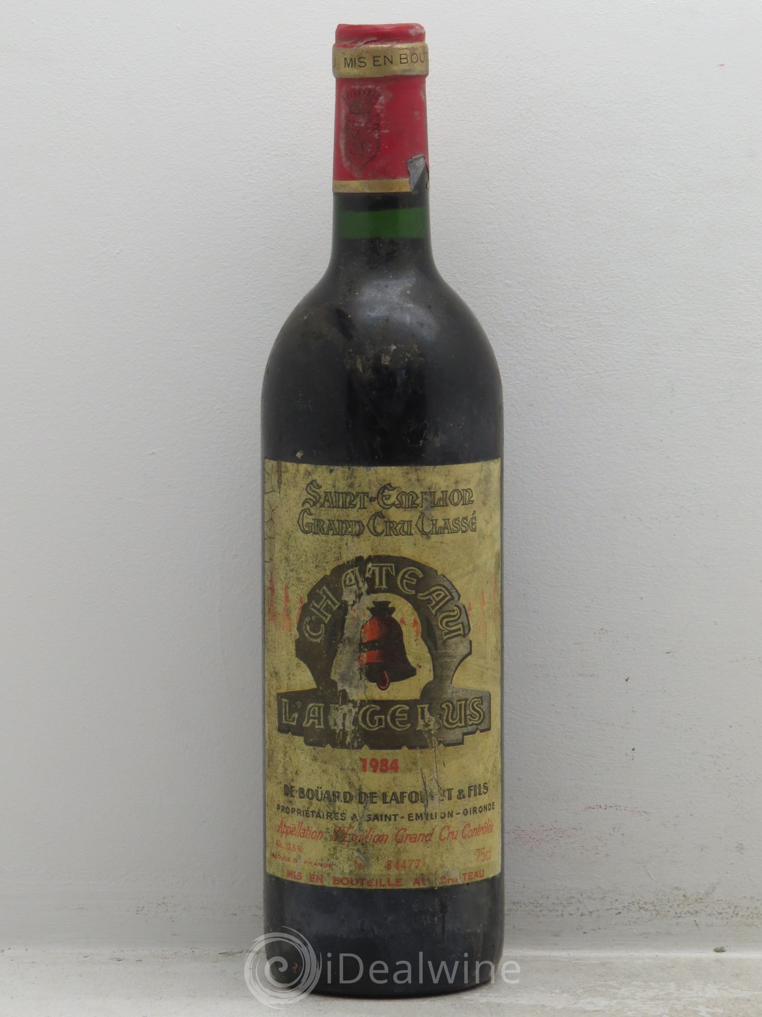 Château Angélus 1er Grand Cru Classé A 1984 - Lot de 1 bouteille - 0