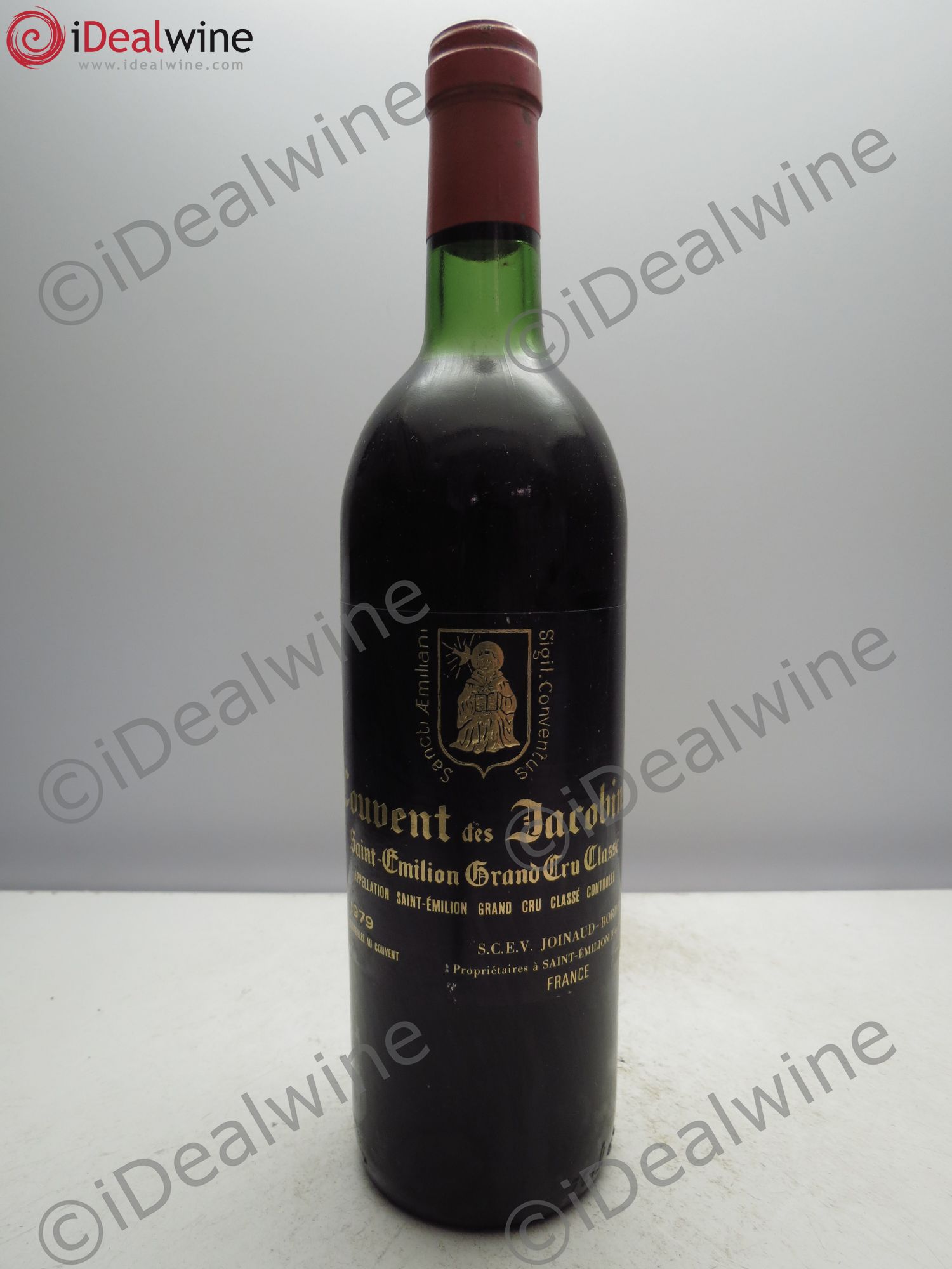 Château Couvent des Jacobins Grand Cru Classé 1979 - Lot de 1 bouteille - 0