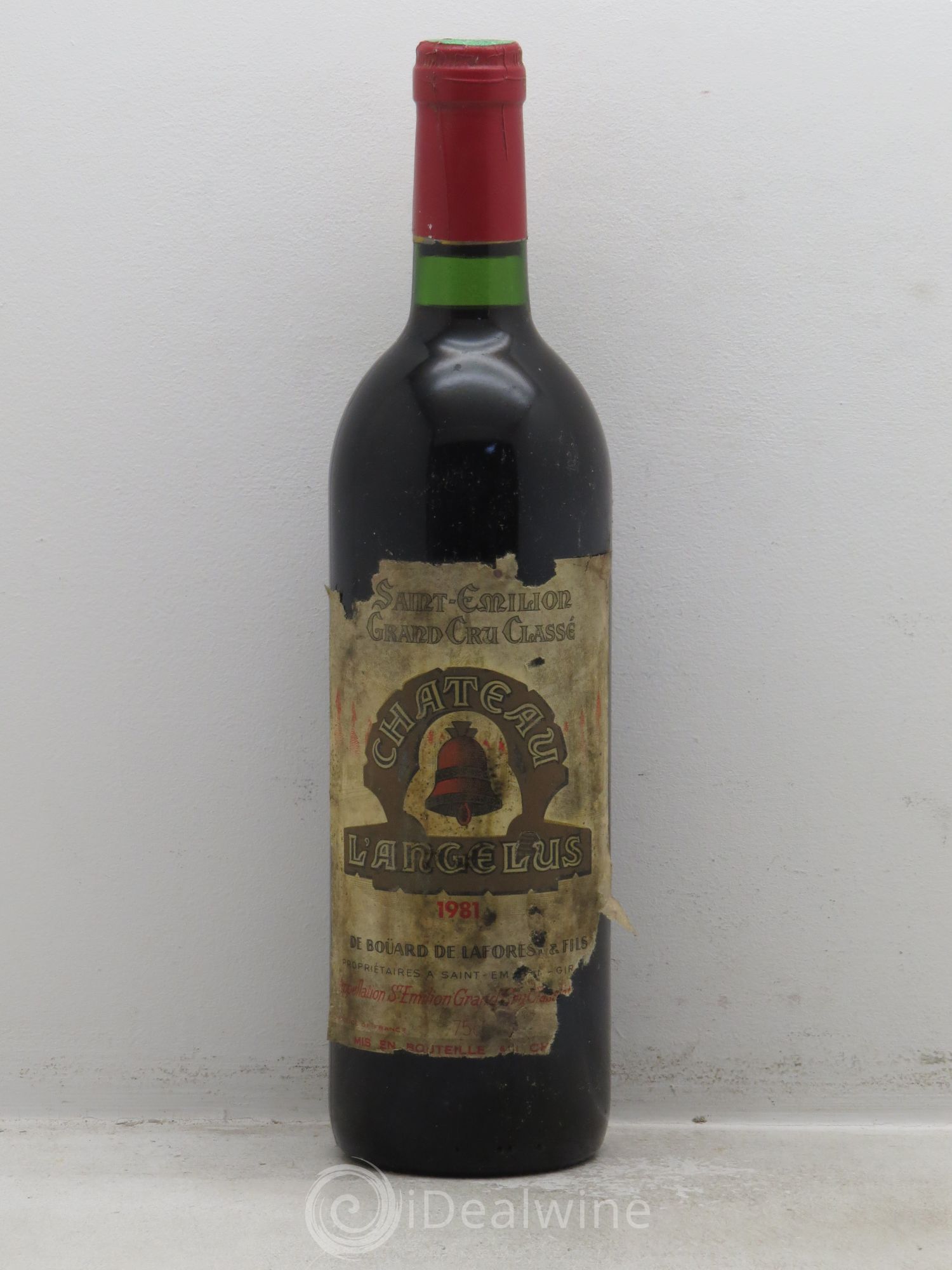 Château Angélus 1er Grand Cru Classé A 1981 - Lot de 1 bouteille - 0
