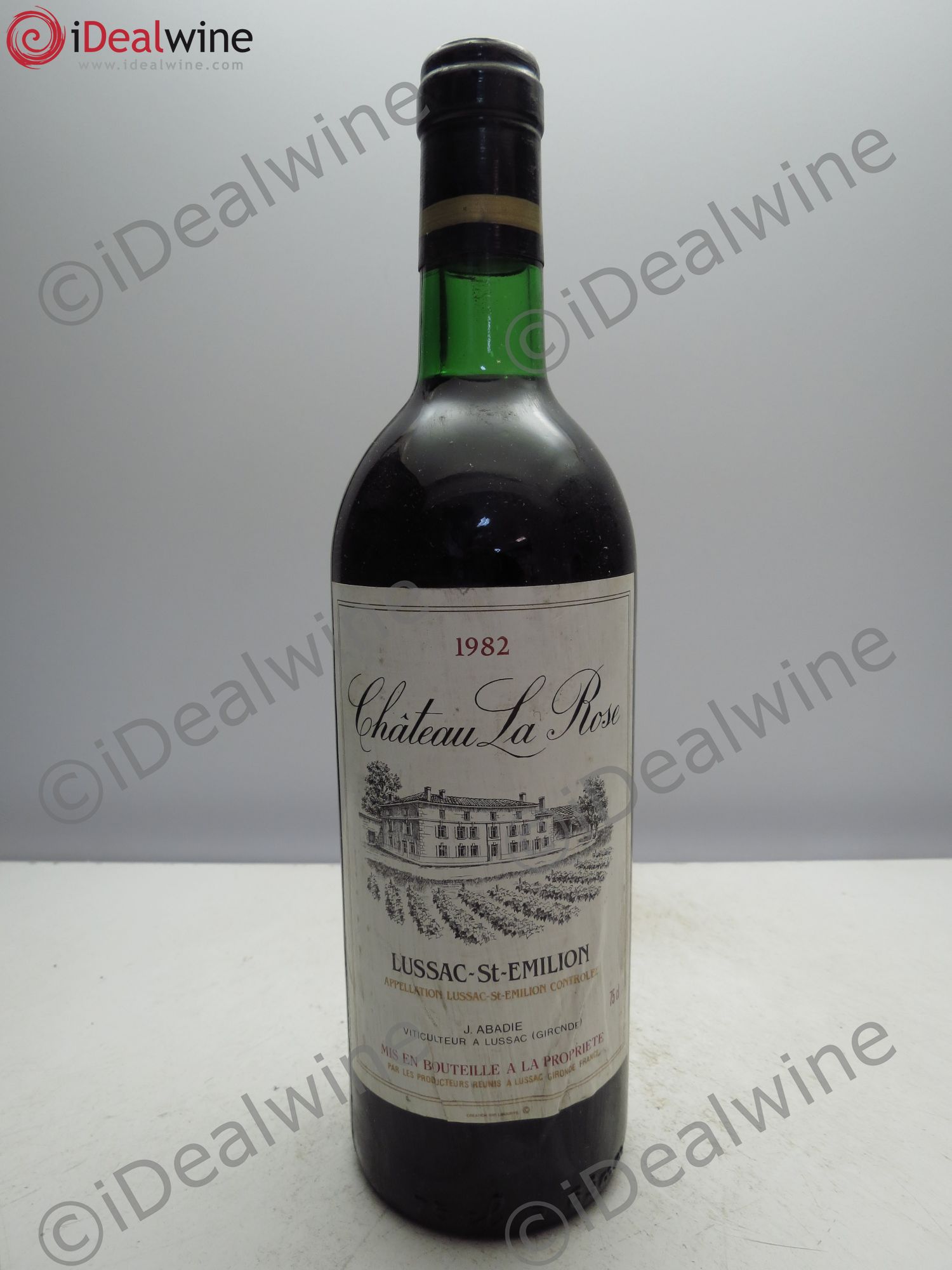 Bordeaux Château La Rose, Lussac St Emilion 1982 - Posten von 1 Flasche - 0