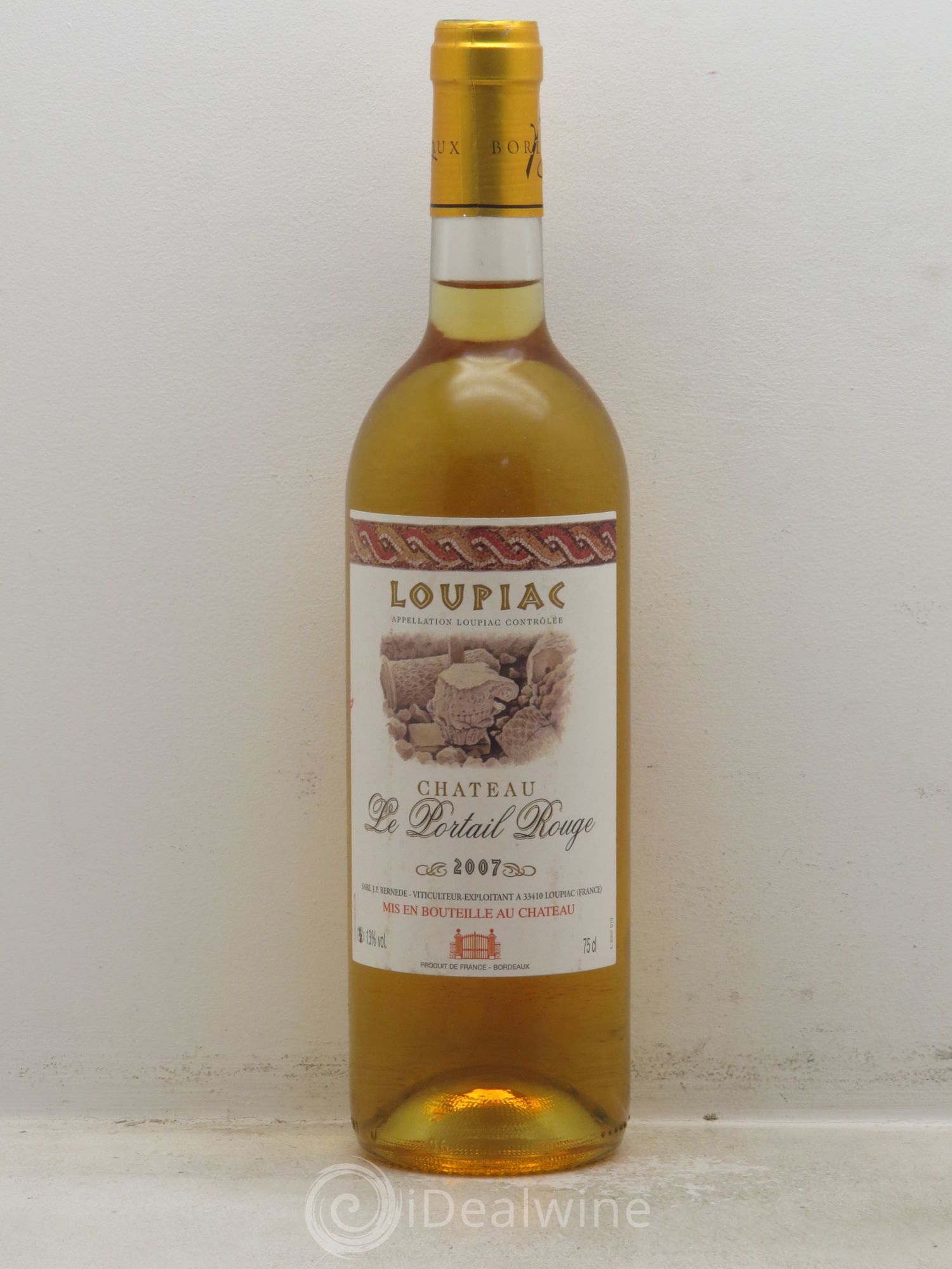 Loupiac Portail Rouge (sans prix de réserve) 2007 - Posten von 1 Flasche - 0