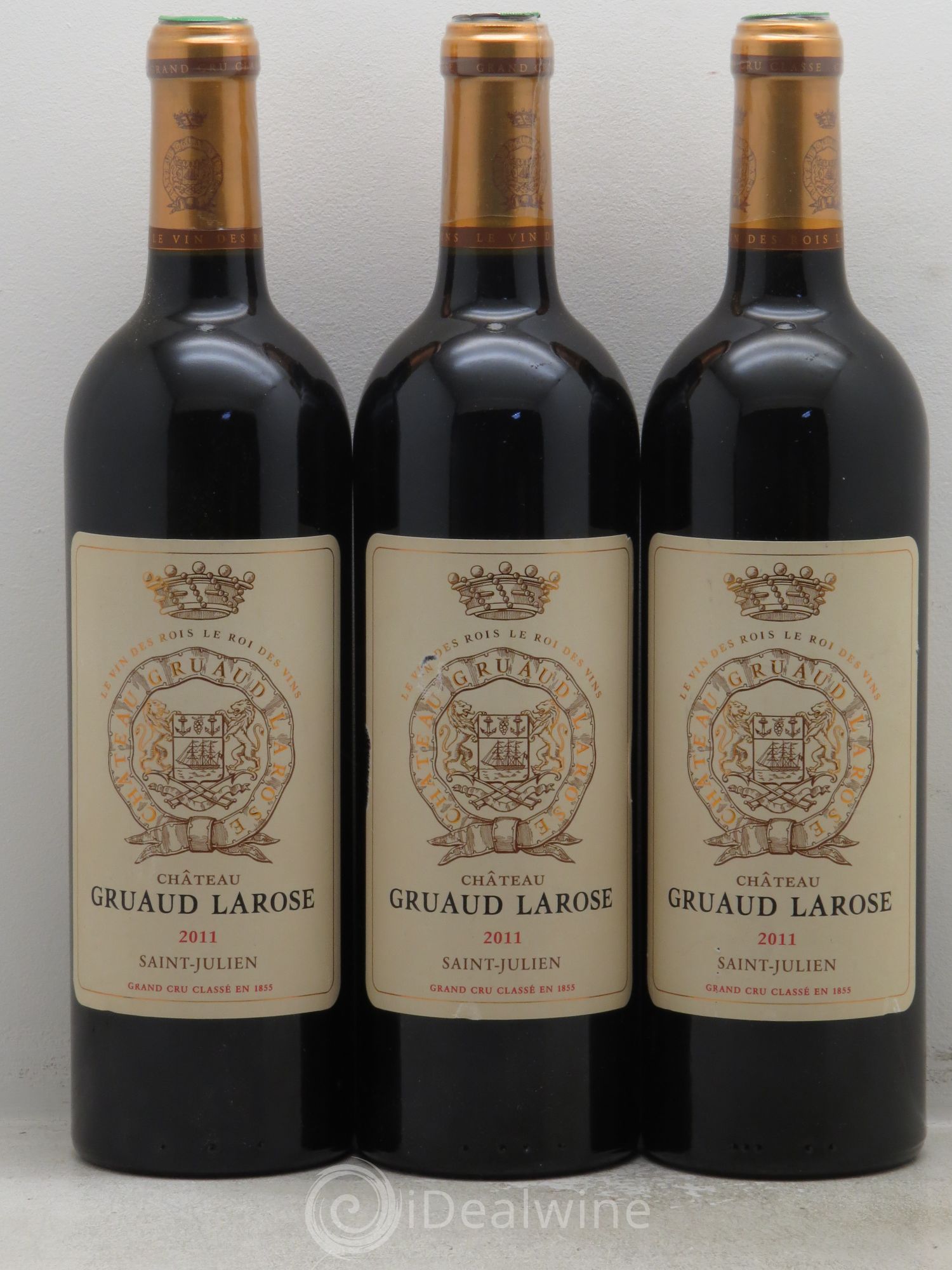 Château Gruaud Larose 2ème Grand Cru Classé 2011 - Lot de 3 bouteilles - 0
