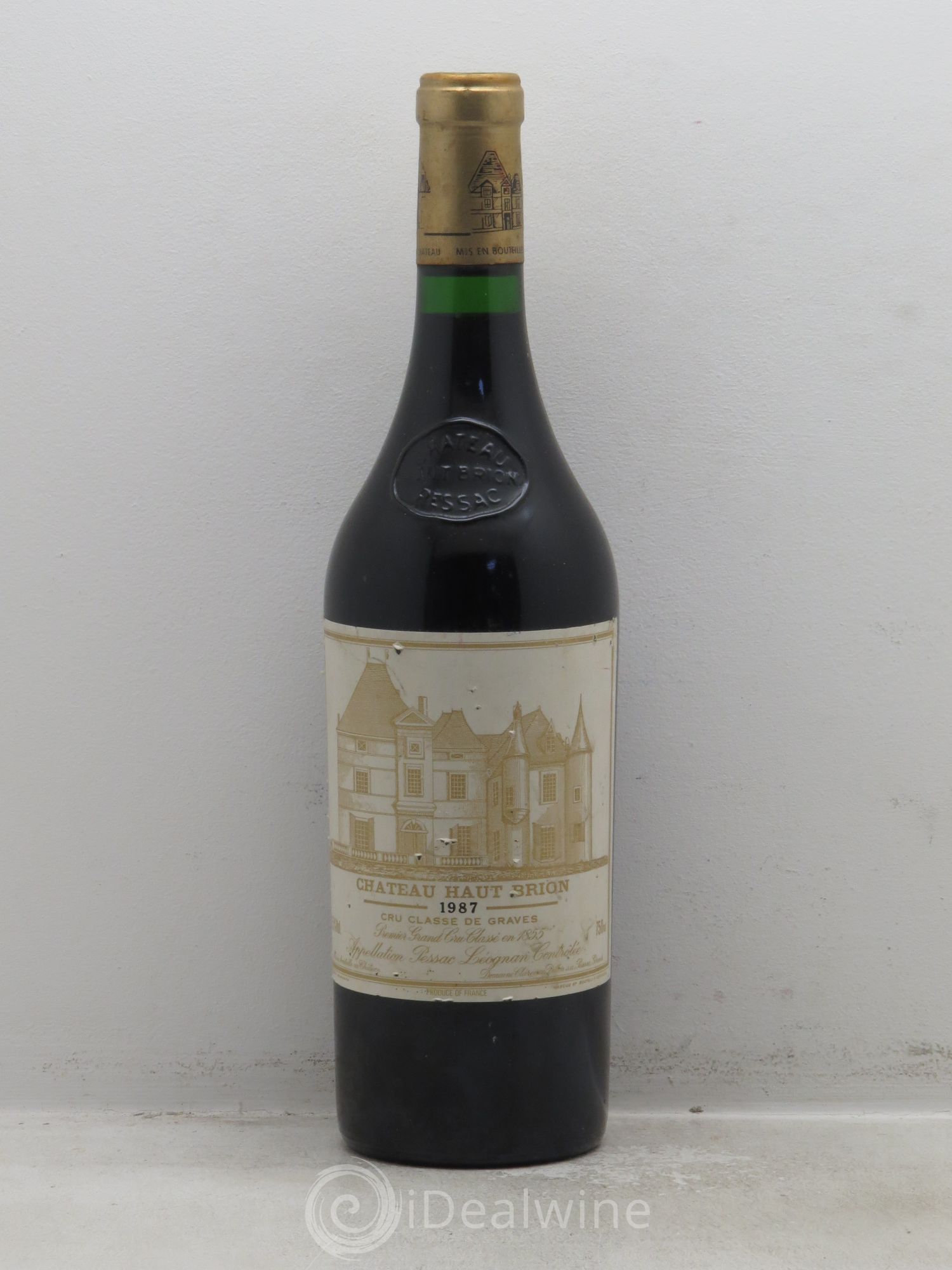Château Haut Brion 1er Grand Cru Classé 1987 - Lot de 1 bouteille - 0