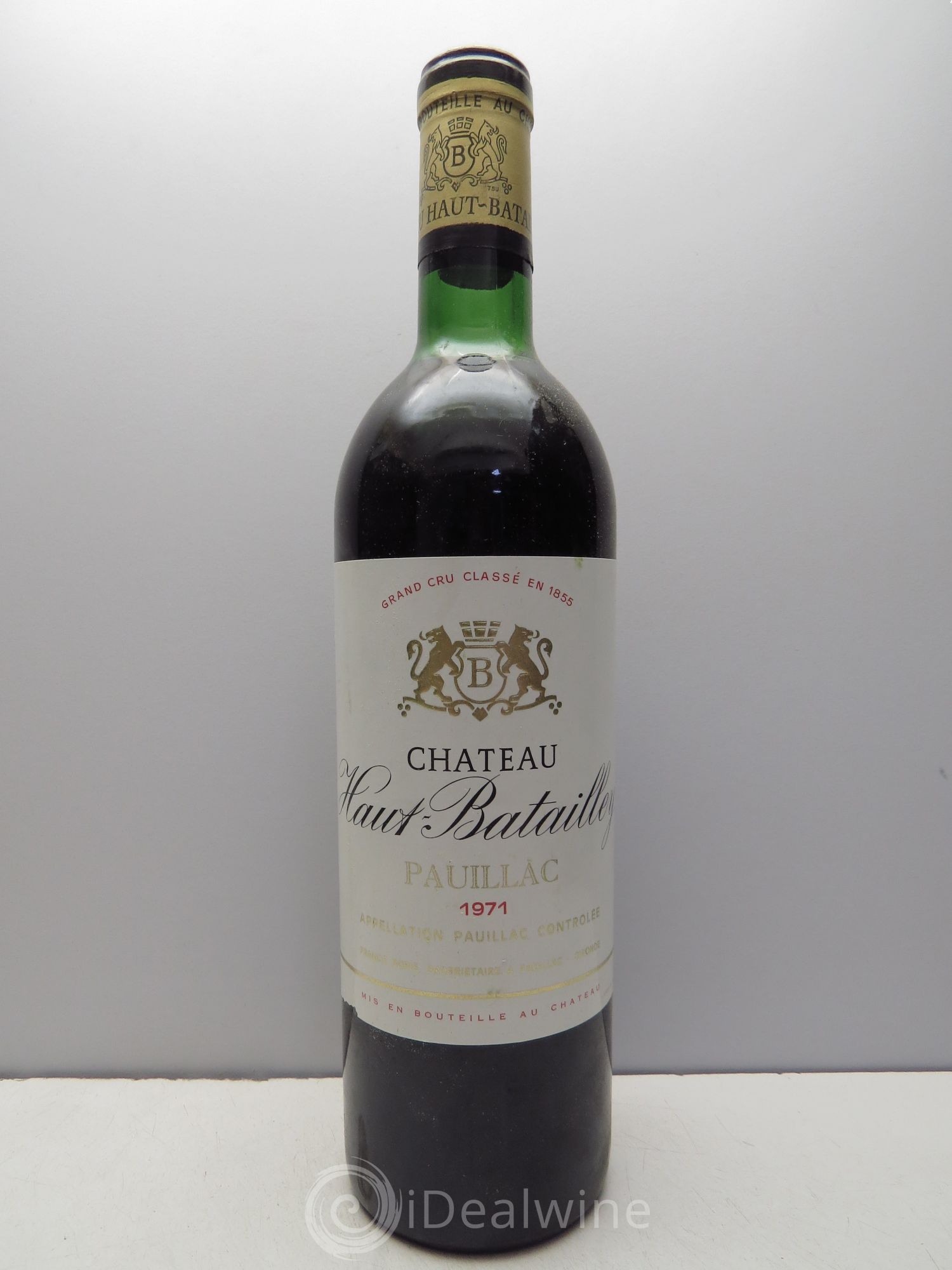 Château Haut Batailley 5ème Grand Cru Classé 1971 - Lot de 1 bouteille - 0