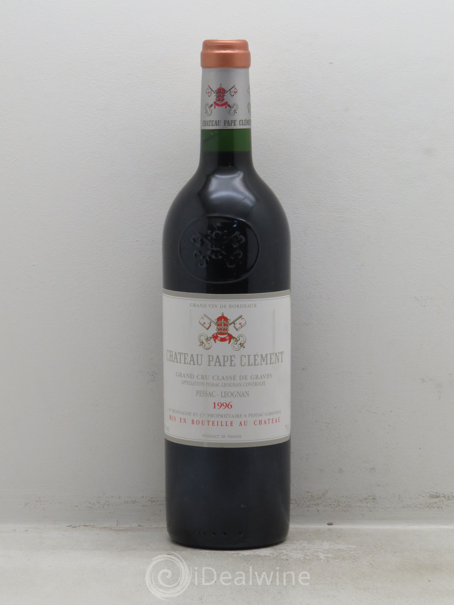 Château Pape Clément Cru Classé de Graves 1996 - Lot de 6 bouteilles - 0