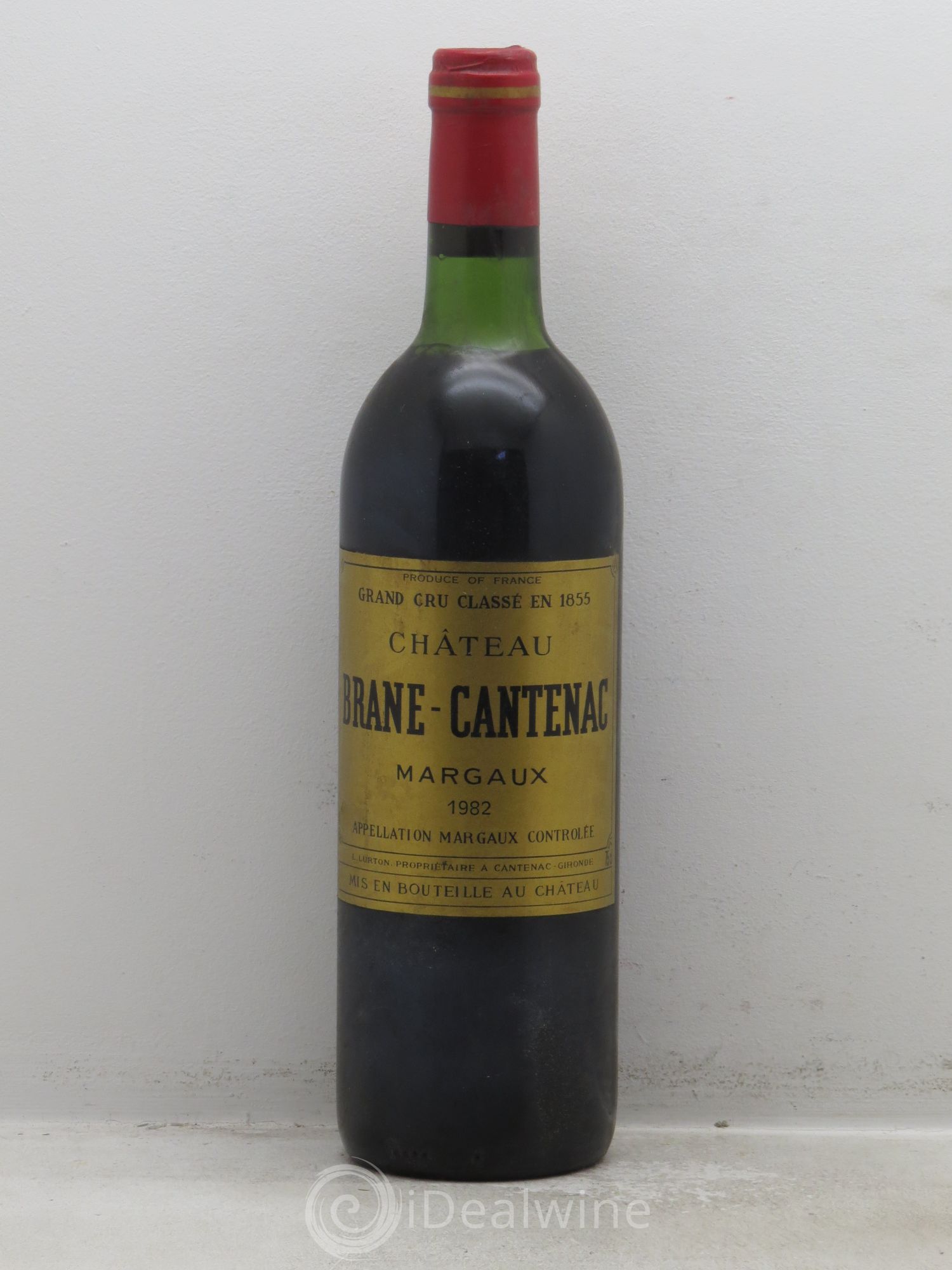 Château Brane Cantenac 2ème Grand Cru Classé 1982 - Lotto di 1 bottiglia - 0