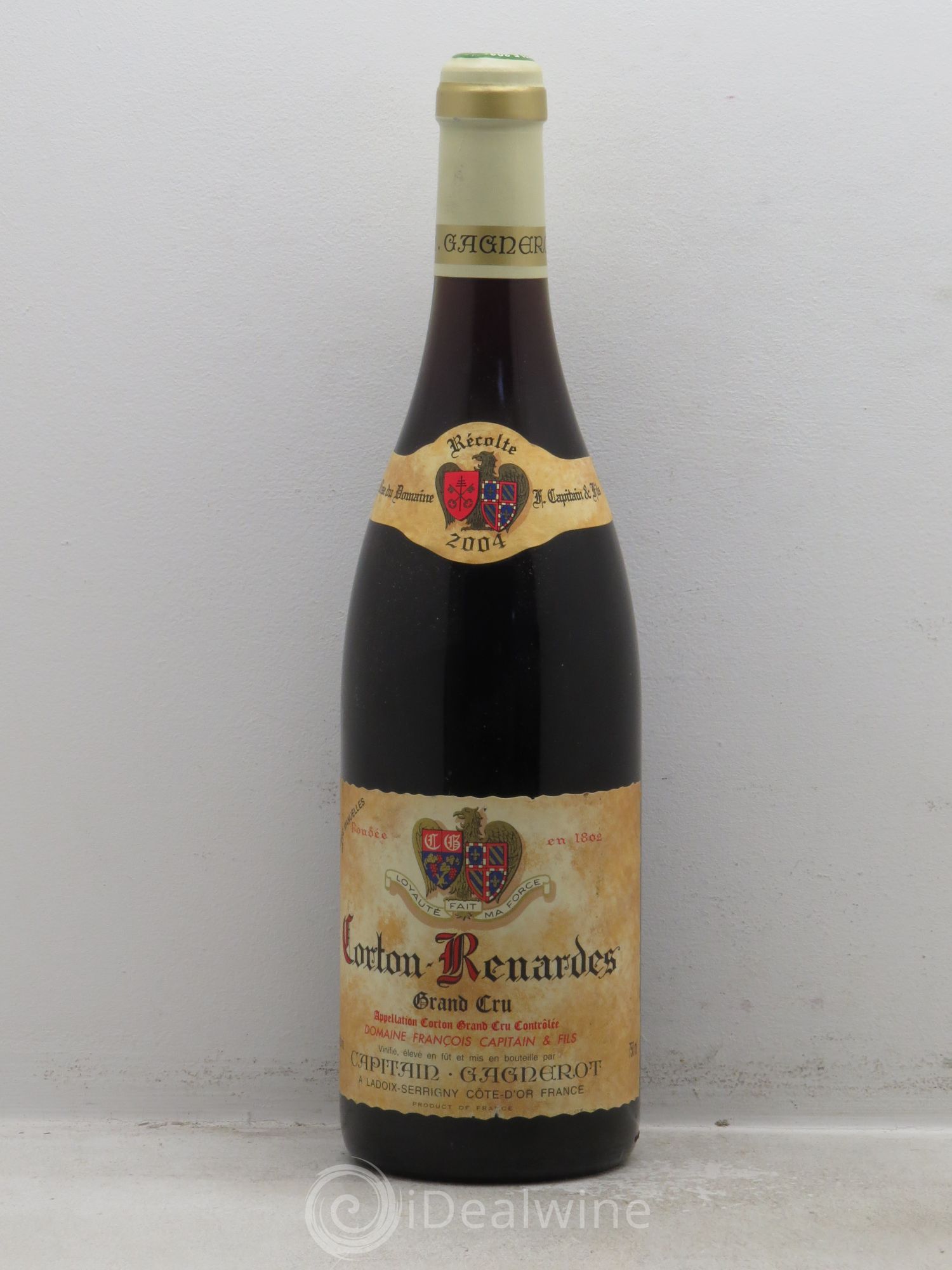 Corton Grand Cru Renardes 2004 - Lot de 1 bouteille - 0