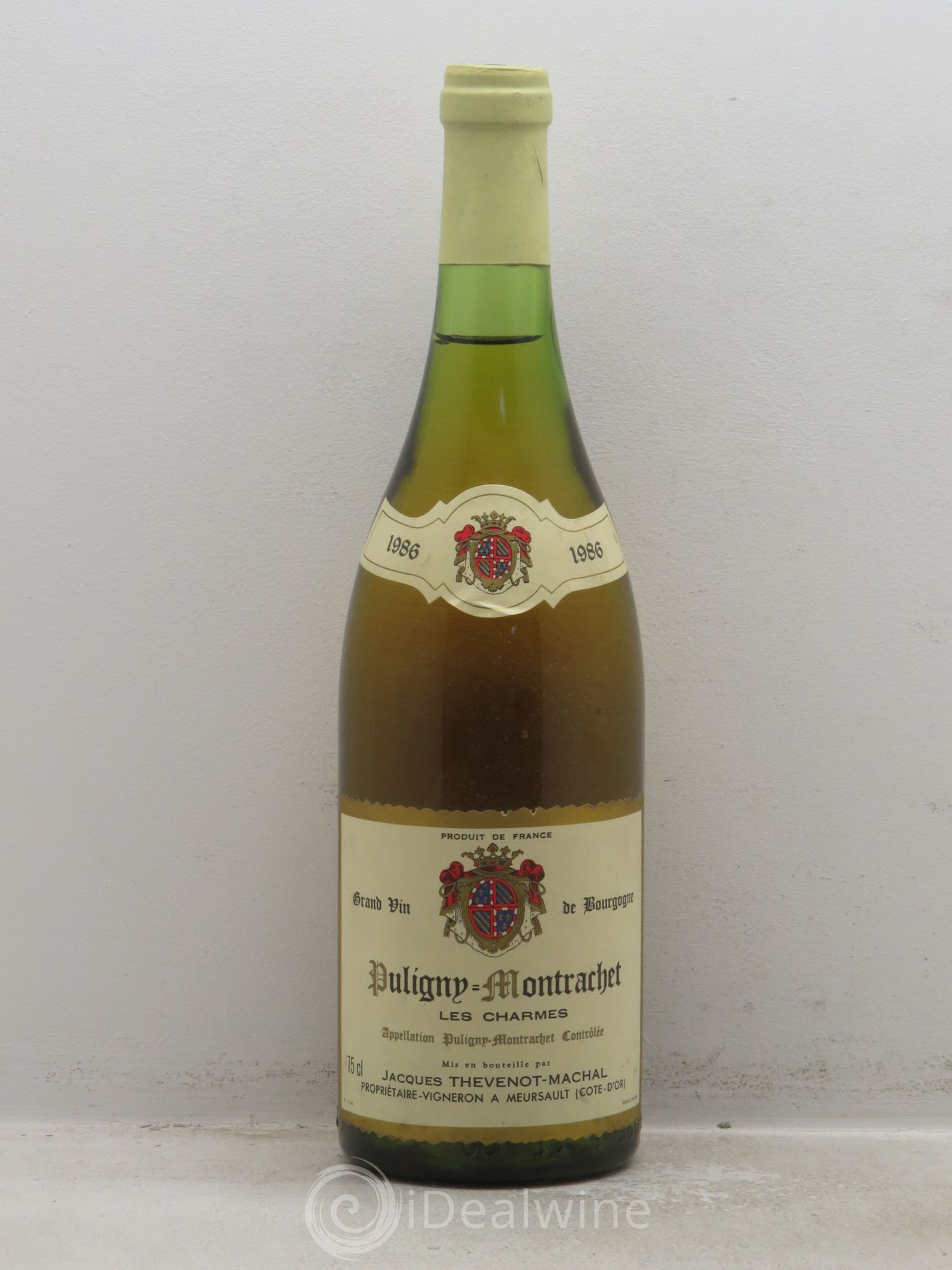 Puligny-Montrachet 1er Cru J.Thévenot-Machal 1986 - Posten von 1 Flasche - 0