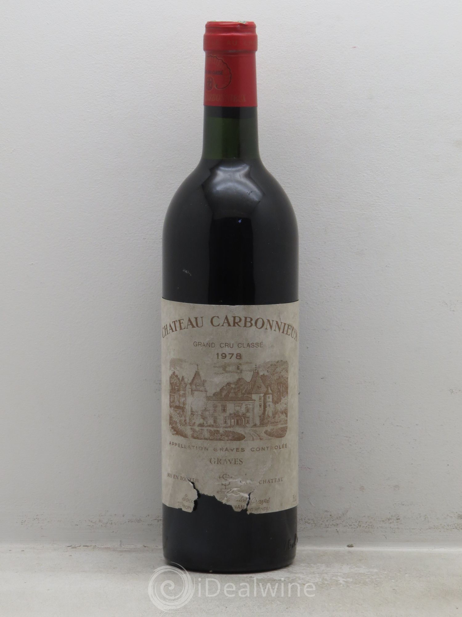 Château Carbonnieux Cru Classé de Graves 1978 - Lot de 1 bouteille - 0