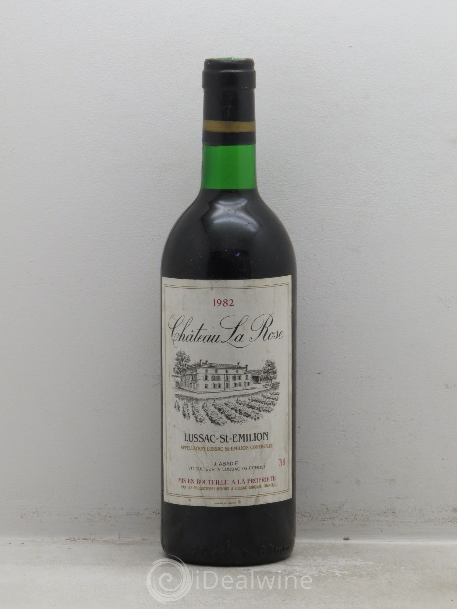 Bordeaux Château de La Rose - Lussac St Emilion 1982 - Posten von 1 Flasche - 0