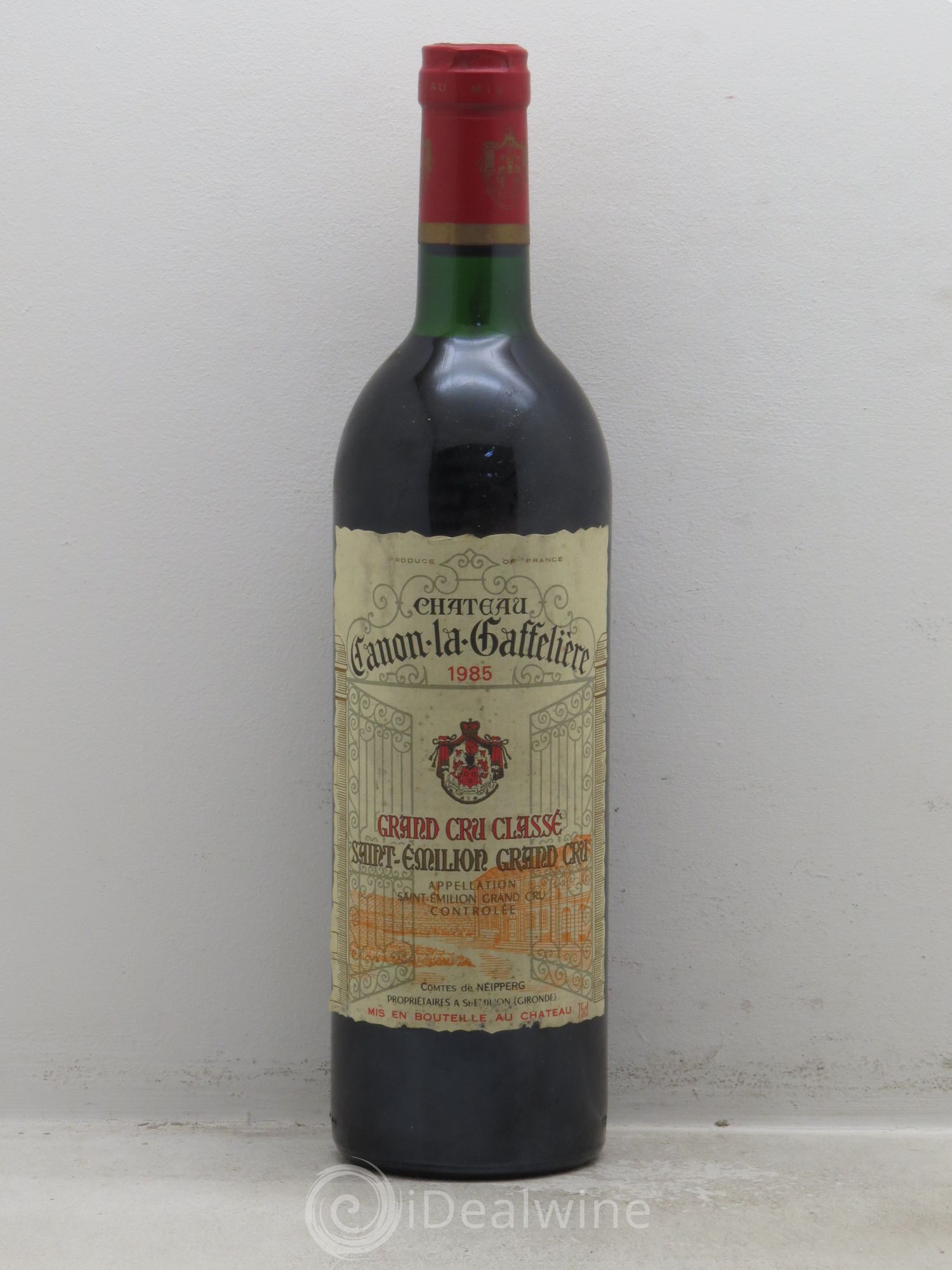 Château Canon la Gaffelière 1er Grand Cru Classé B 1985 - Lot de 1 bouteille - 0