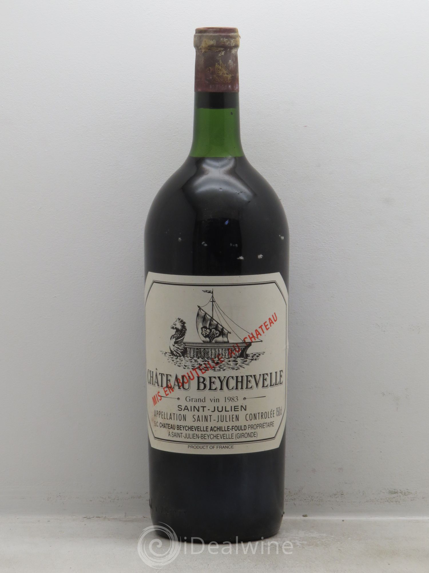 Château Beychevelle 4ème Grand Cru Classé 1983 - Lot de 1 magnum - 0