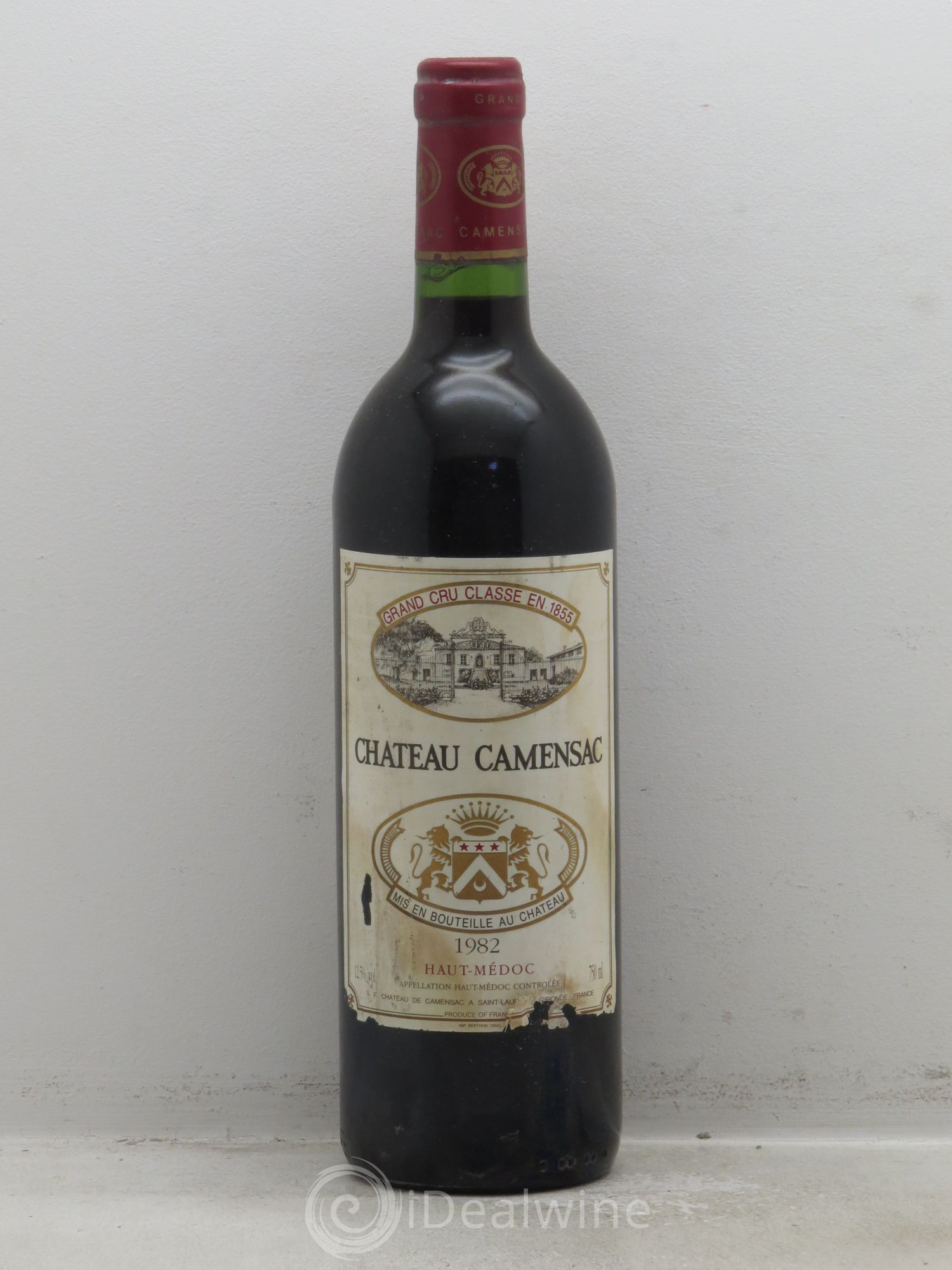 Château Camensac 5ème Grand Cru Classé 1982 - Lot de 6 bouteilles - 0