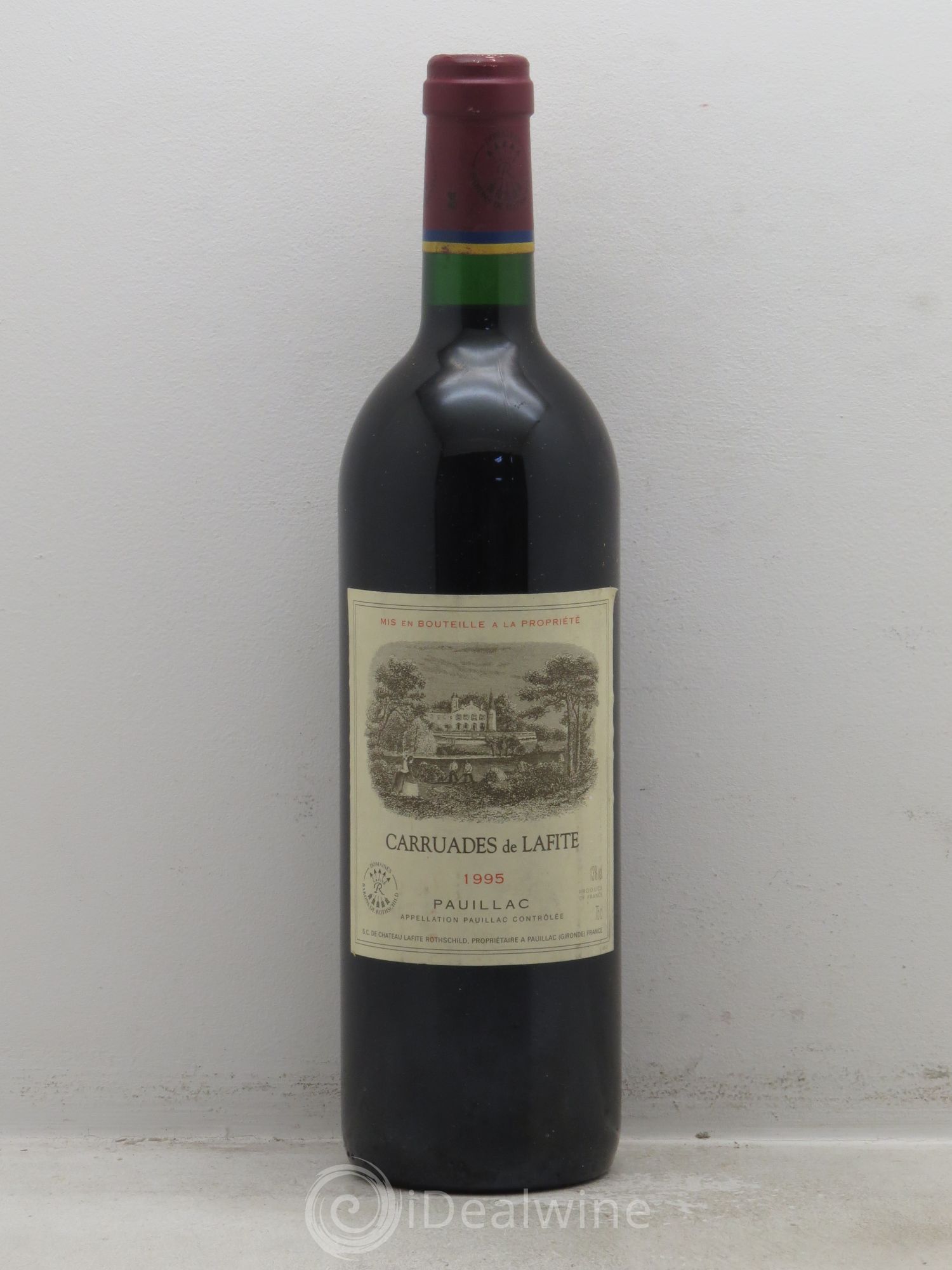 Carruades de Lafite Rothschild Second Vin 1995 - Lot de 6 bouteilles - 0
