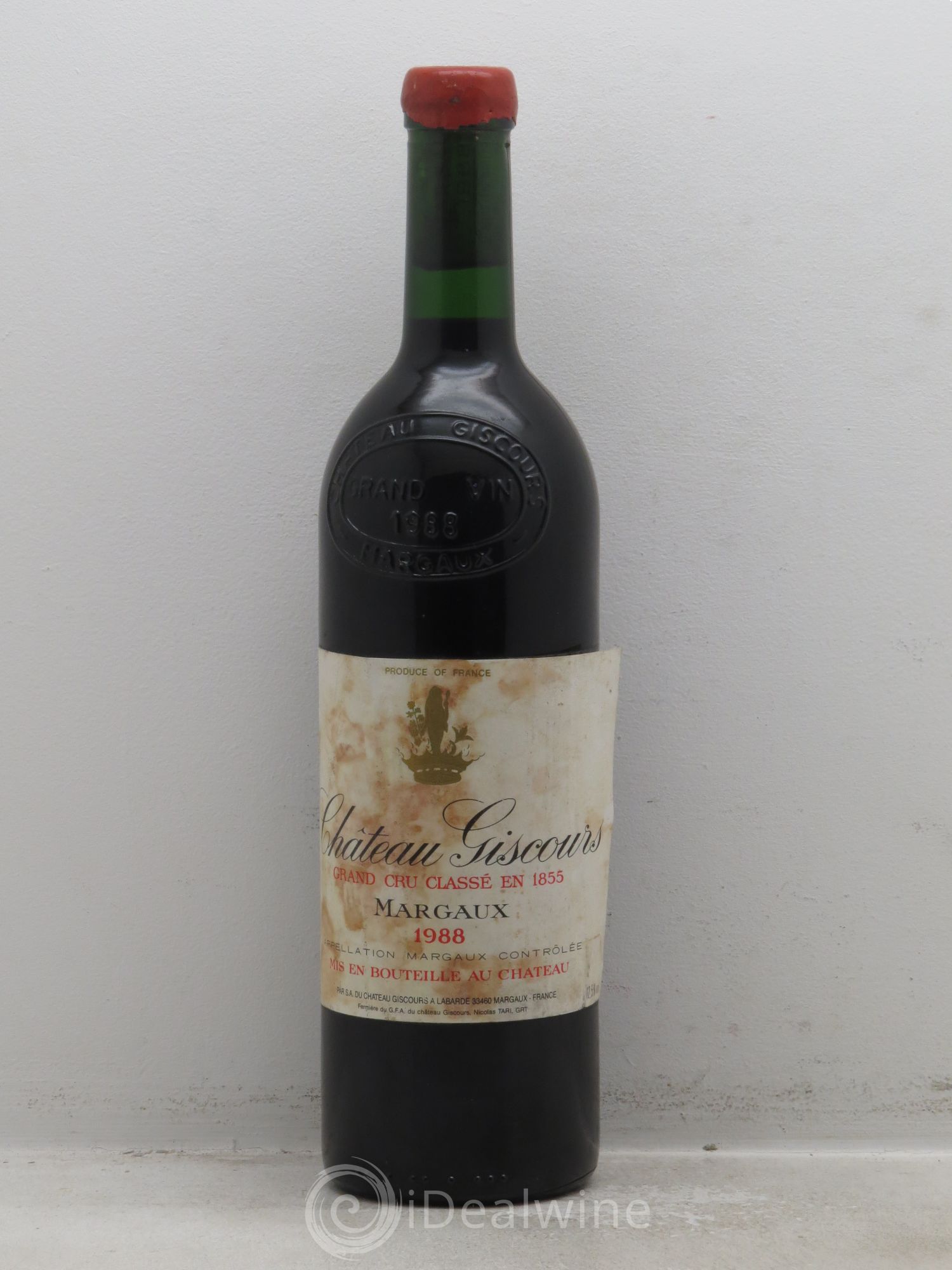 Château Giscours 3ème Grand Cru Classé 1988 - Lot de 1 bouteille - 0