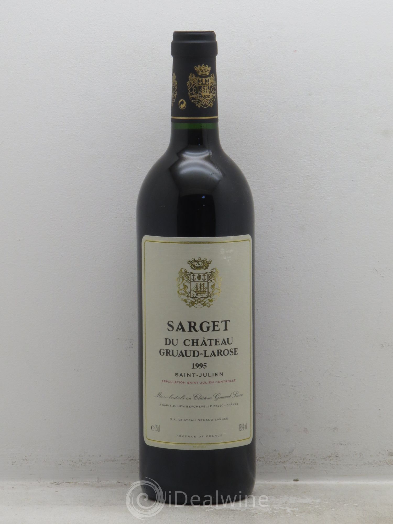 Sarget de Gruaud Larose Second Vin 1995 - Lot de 12 bouteilles - 0